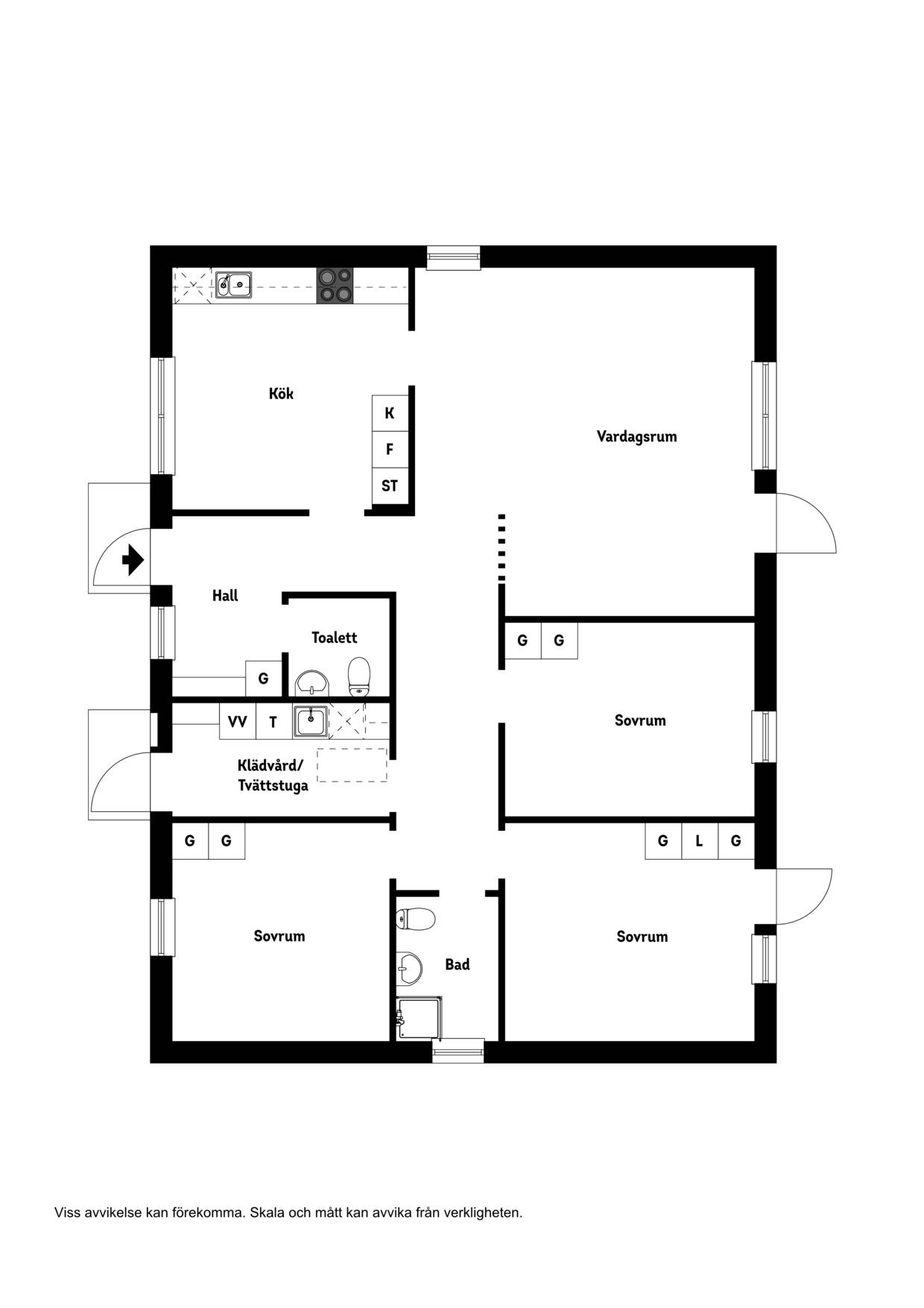 4 rum Villa på Movägen 7 Braås Växjö kommun - bild 26