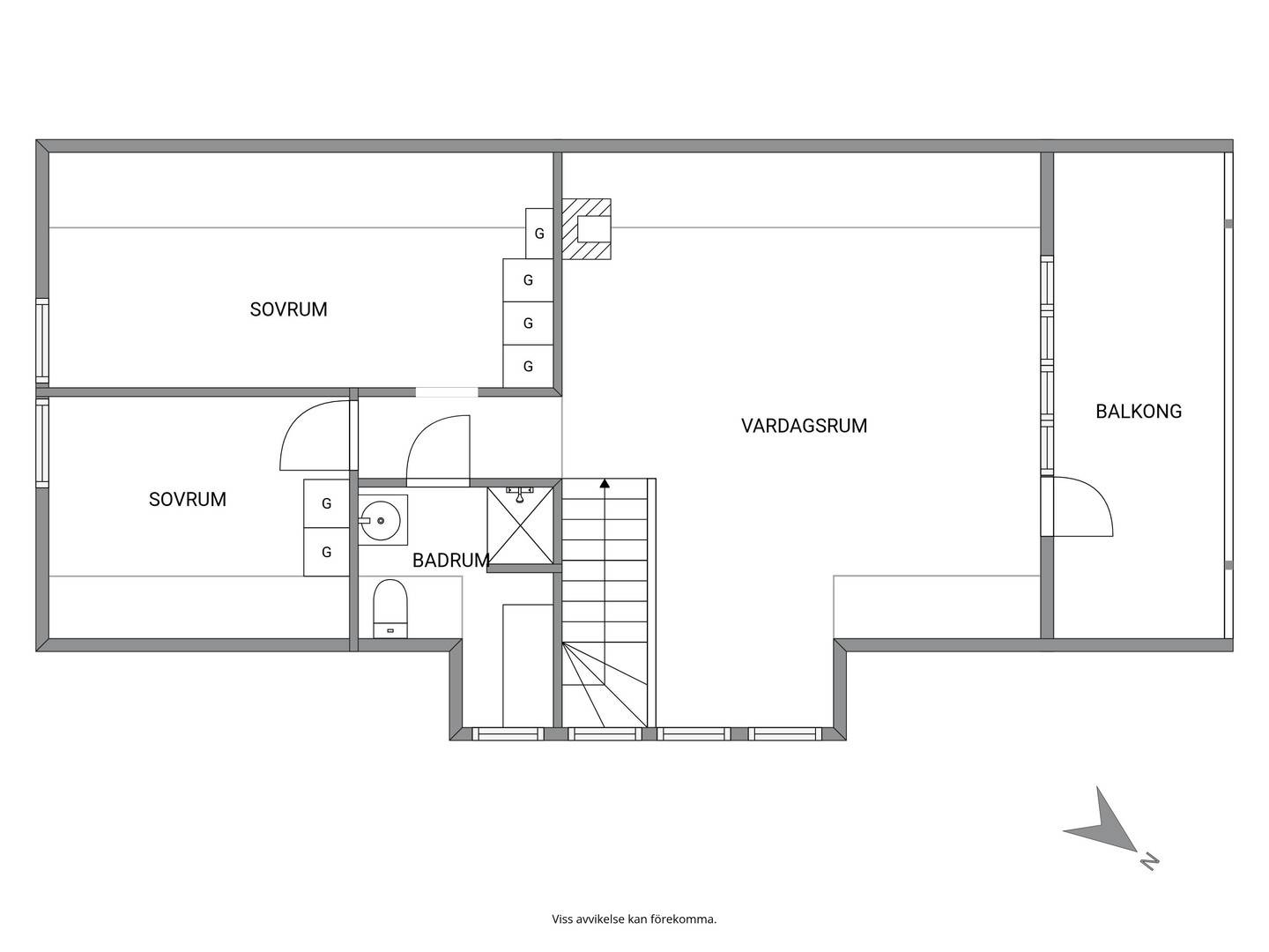 4 rum Villa på Ledsjövägen 30 Lundsbrunn Götene kommun - bild 33