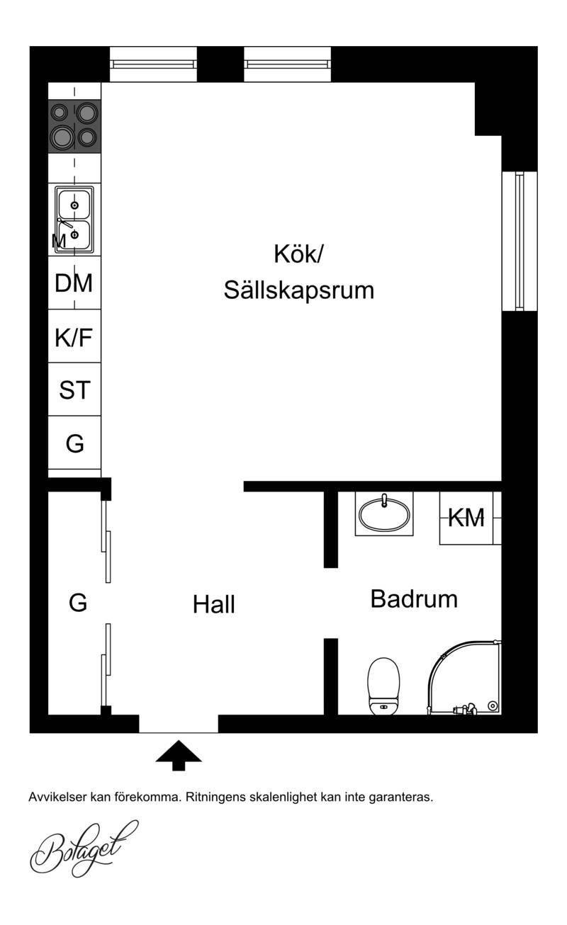 1 rum Lägenhet på Beijerskajen 2E Varvsstaden Malmö kommun - bild 19