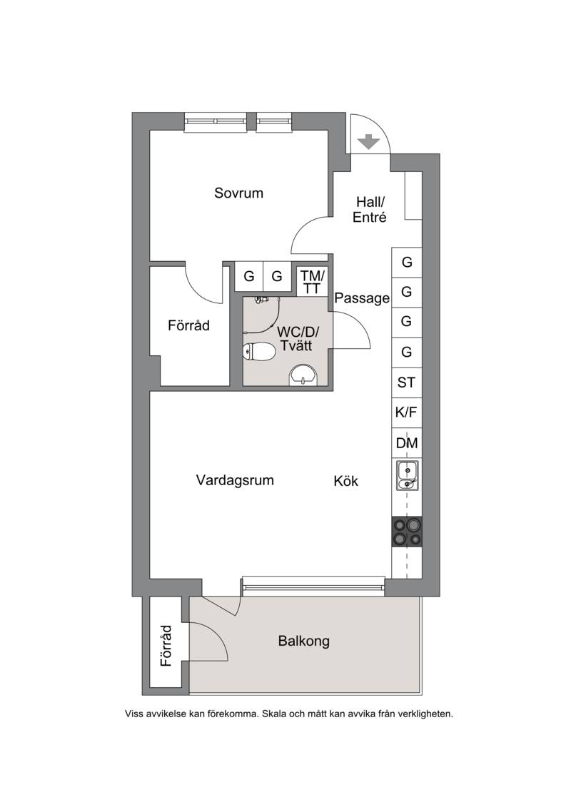 2 rum Lägenhet på Kanikenäsbanken 33A Yttre Hamn (Kanikenäsholmen) Karlstads kommun - bild 22