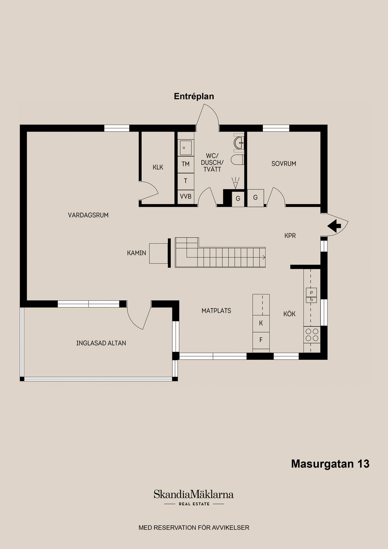 5 rum Villa på Masurgatan 13 Gävle kommun - bild 32