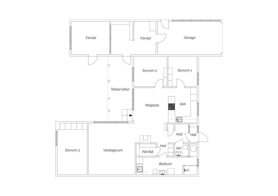 4 rum Villa på Kantarellvägen 2 Ljustadalen Sundsvalls kommun - bild 30