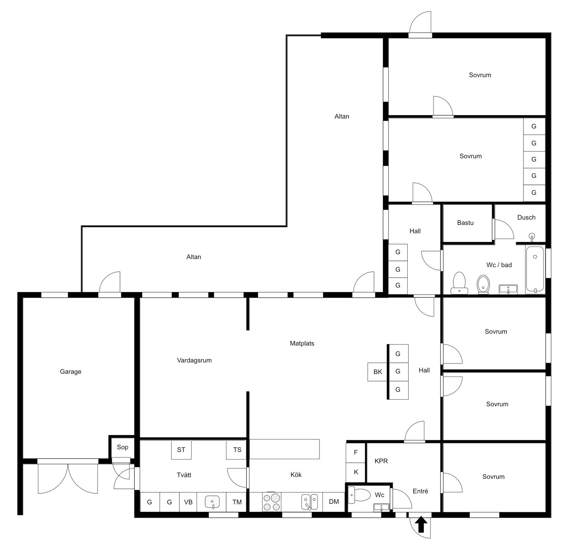 6 rum Villa på Ekstigen 4 Valskog Kungsörs kommun - bild 33