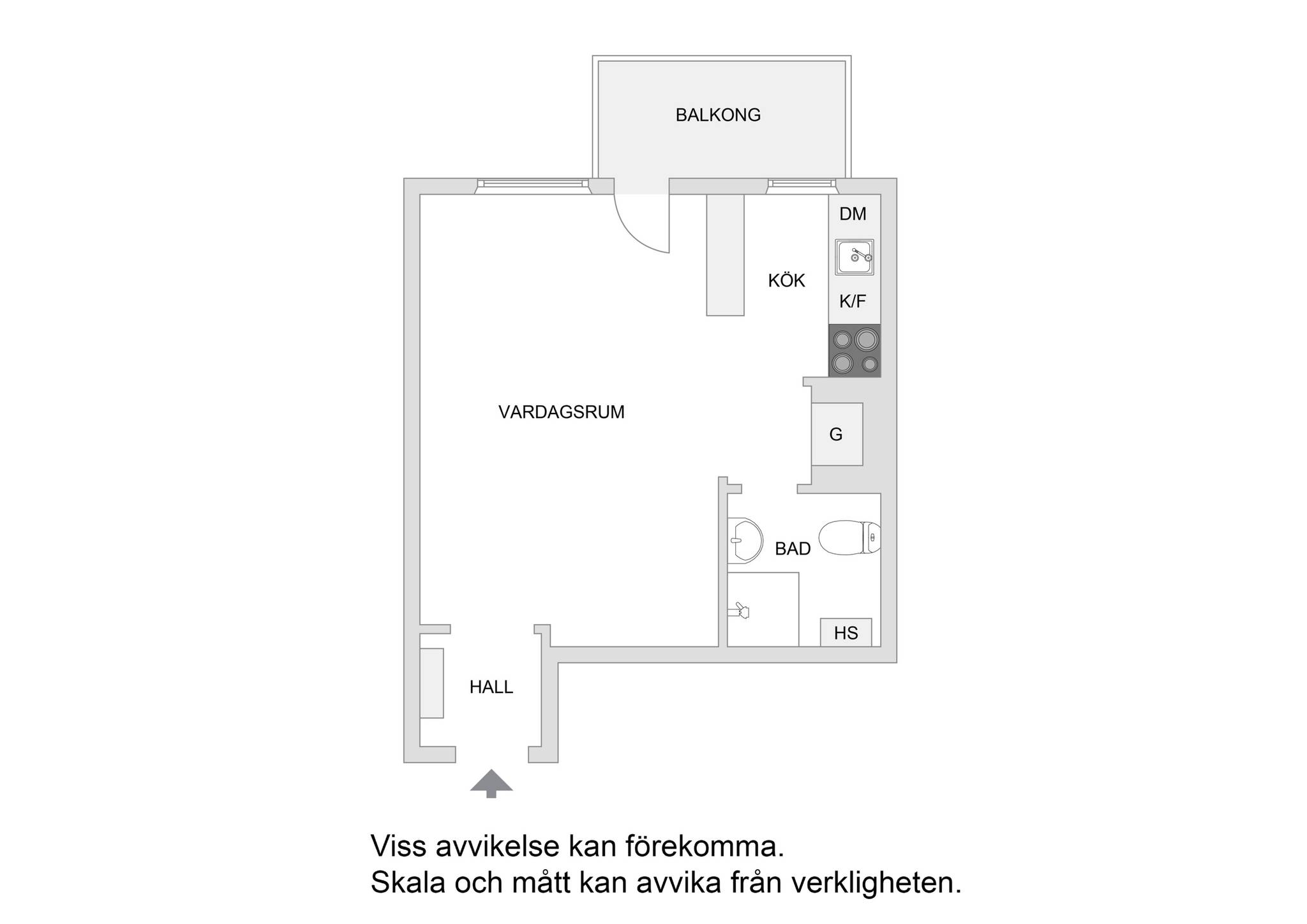 1 rum Lägenhet på Sysslomansgatan 24, 7tr Kungsholmen Norr Mälarstrand Stockholms kommun - bild 38