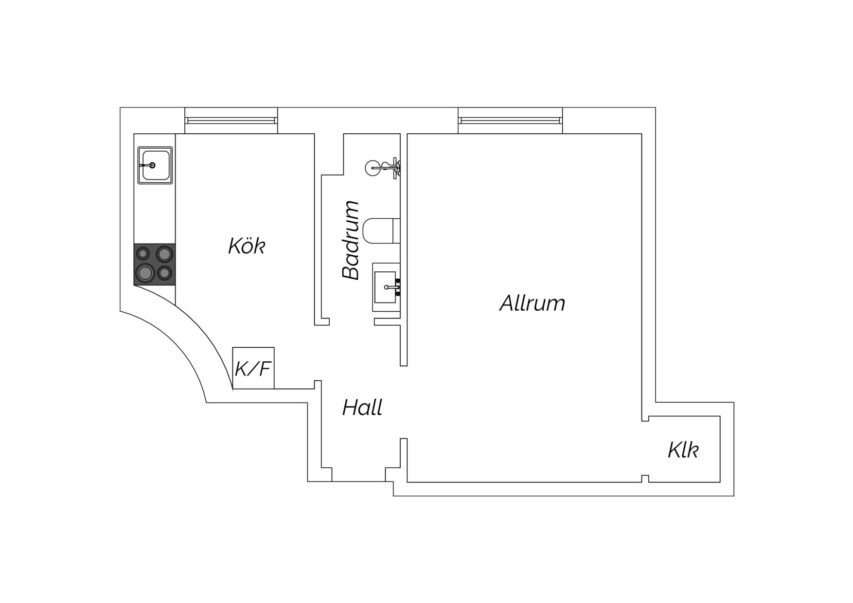 1 rum Lägenhet på Ringvägen 151B Södermalm Stockholms kommun - bild 14