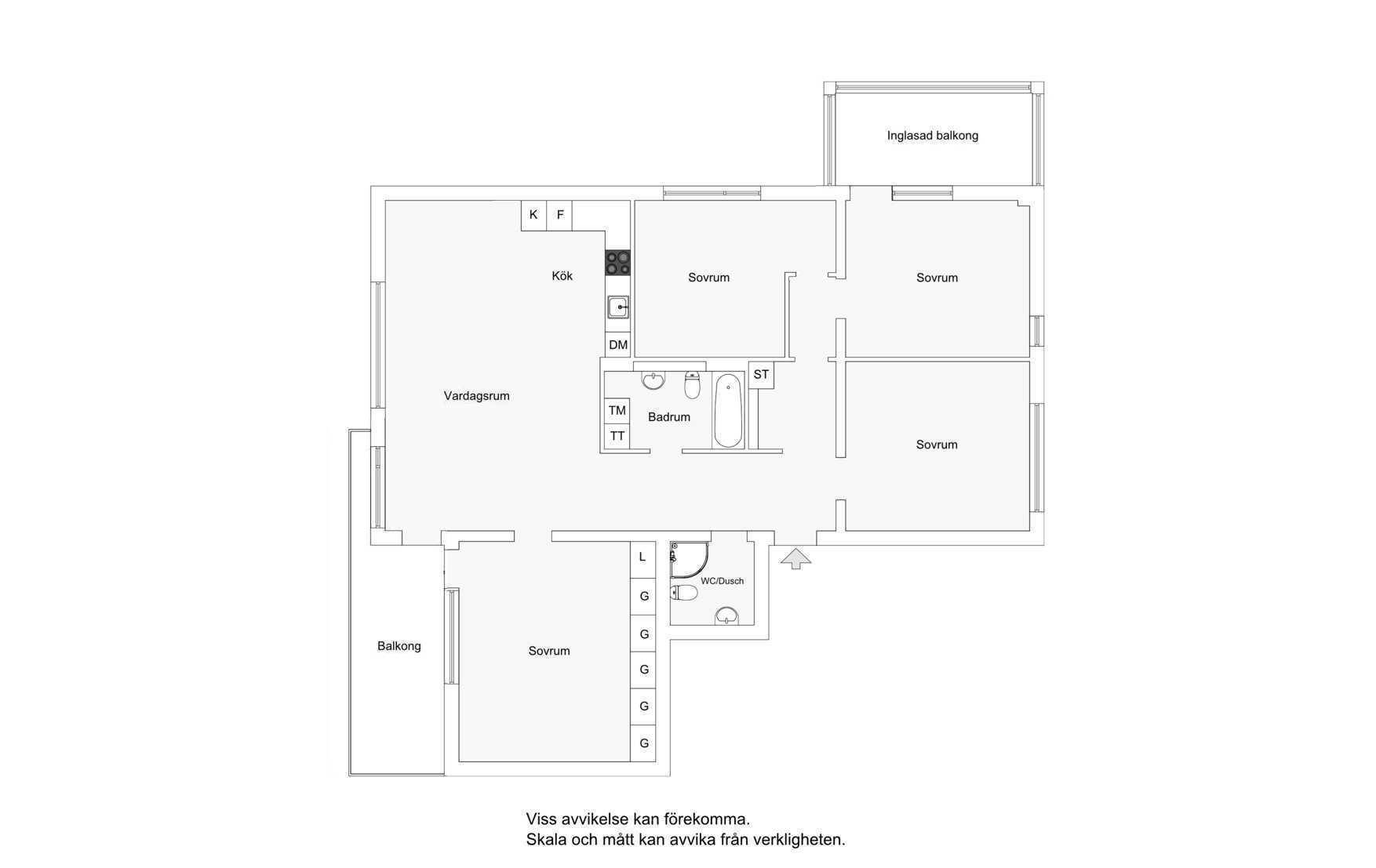 4 rum Lägenhet på Sickla kanalgata 62, pl 3 Hammarby Sjöstad Stockholms kommun - bild 41