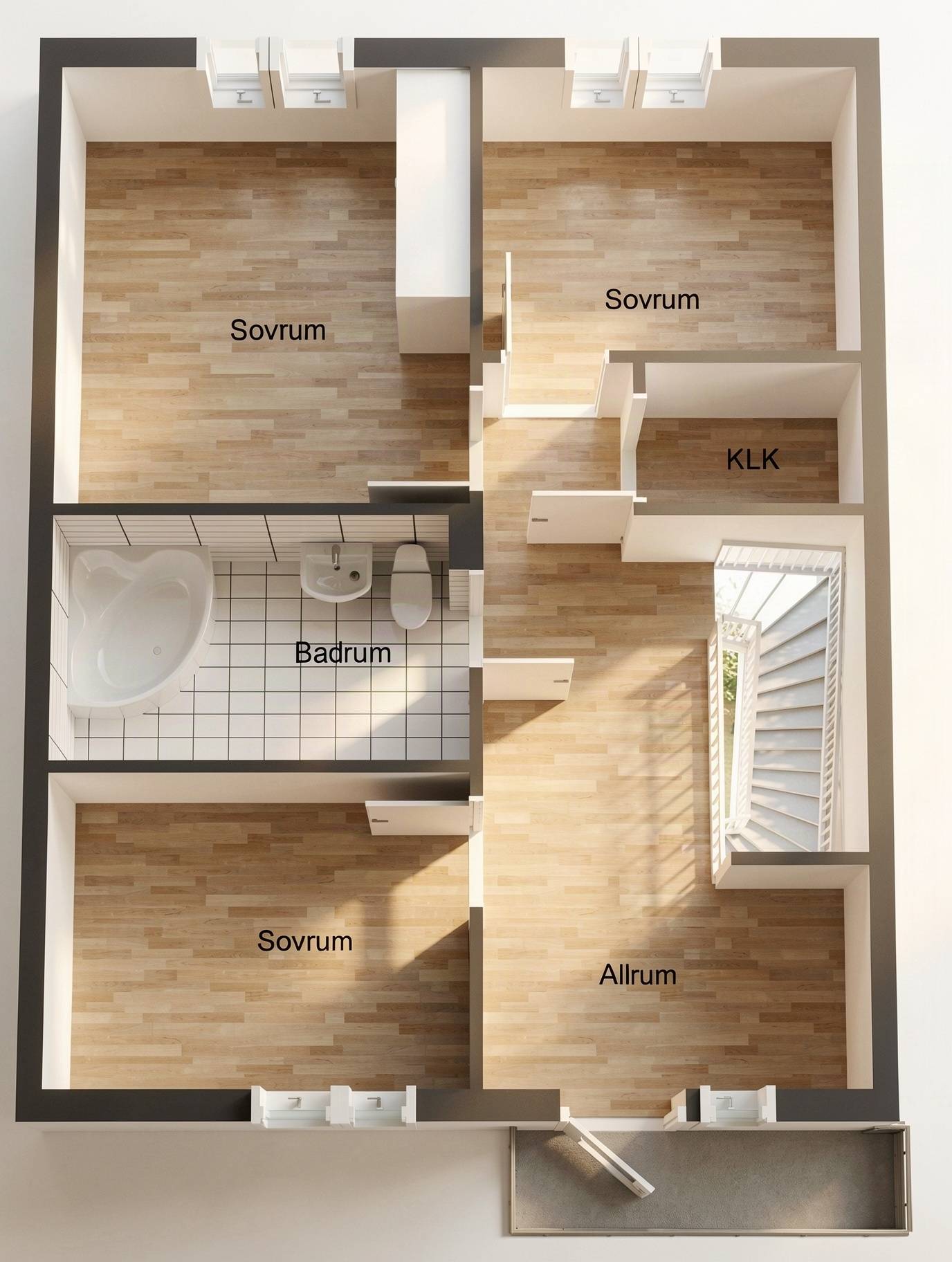 4 rum Radhus på Västgötaresan 31 Sävja Uppsala kommun - bild 44