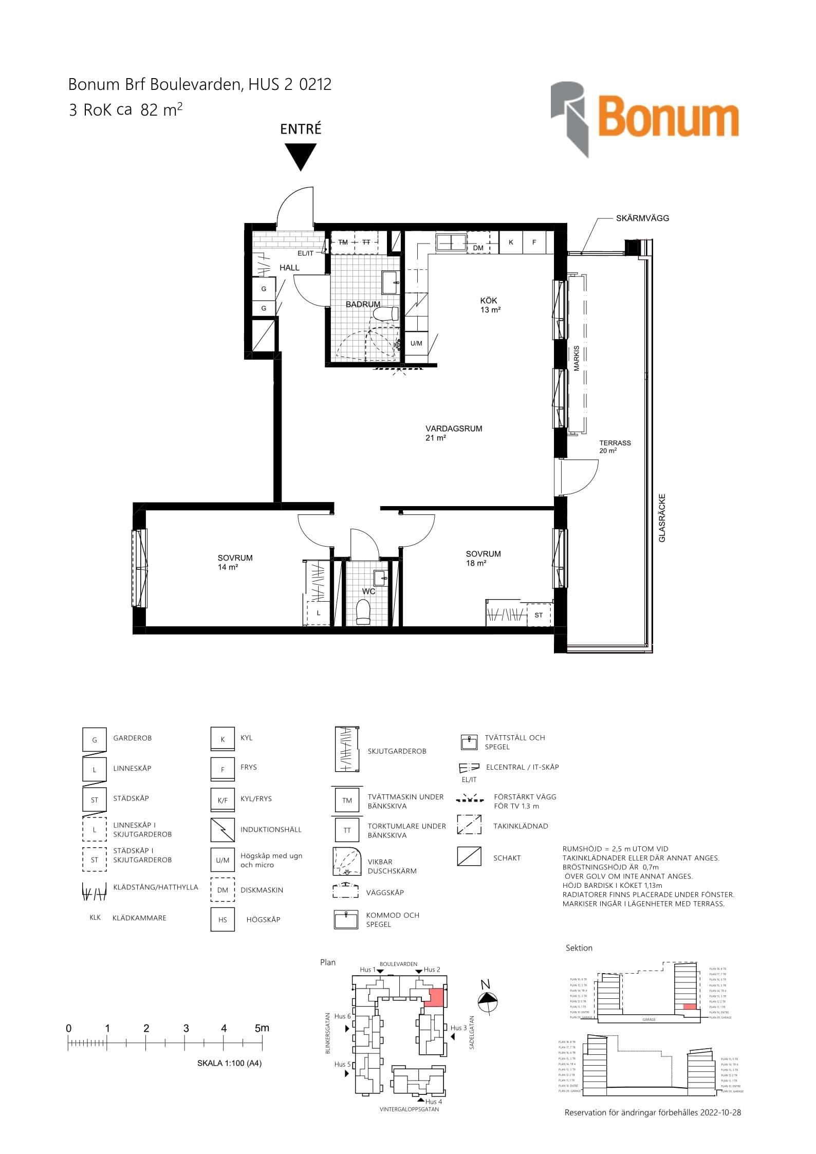 3 rum Lägenhet på Boulevarden 9 Täby Park Täby kommun - bild 26