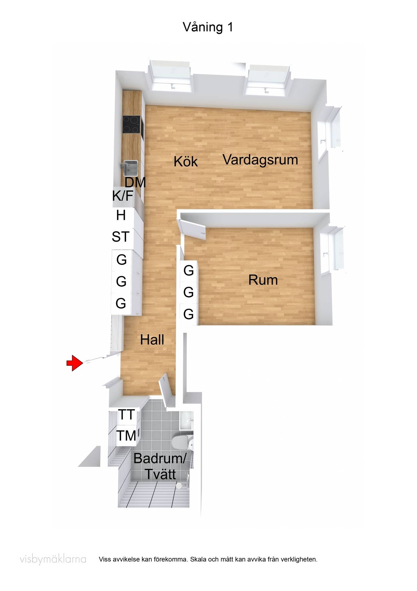 2 rum Lägenhet på Berggränd 14 Visby Innerstad Gotlands kommun - bild 21