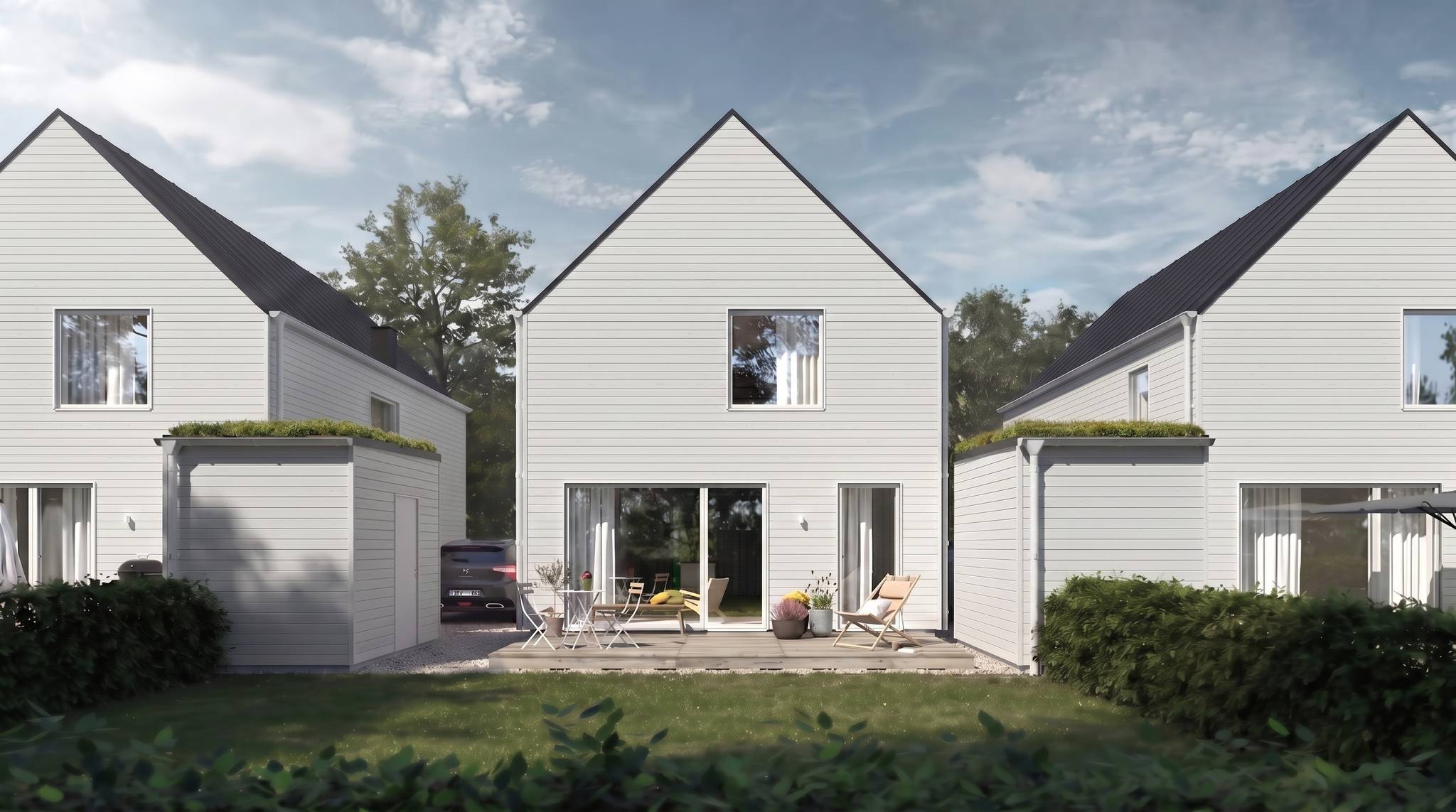 5 rum kedjehus på Liljegatan 1 Bara, Svedala kommun - bild 1