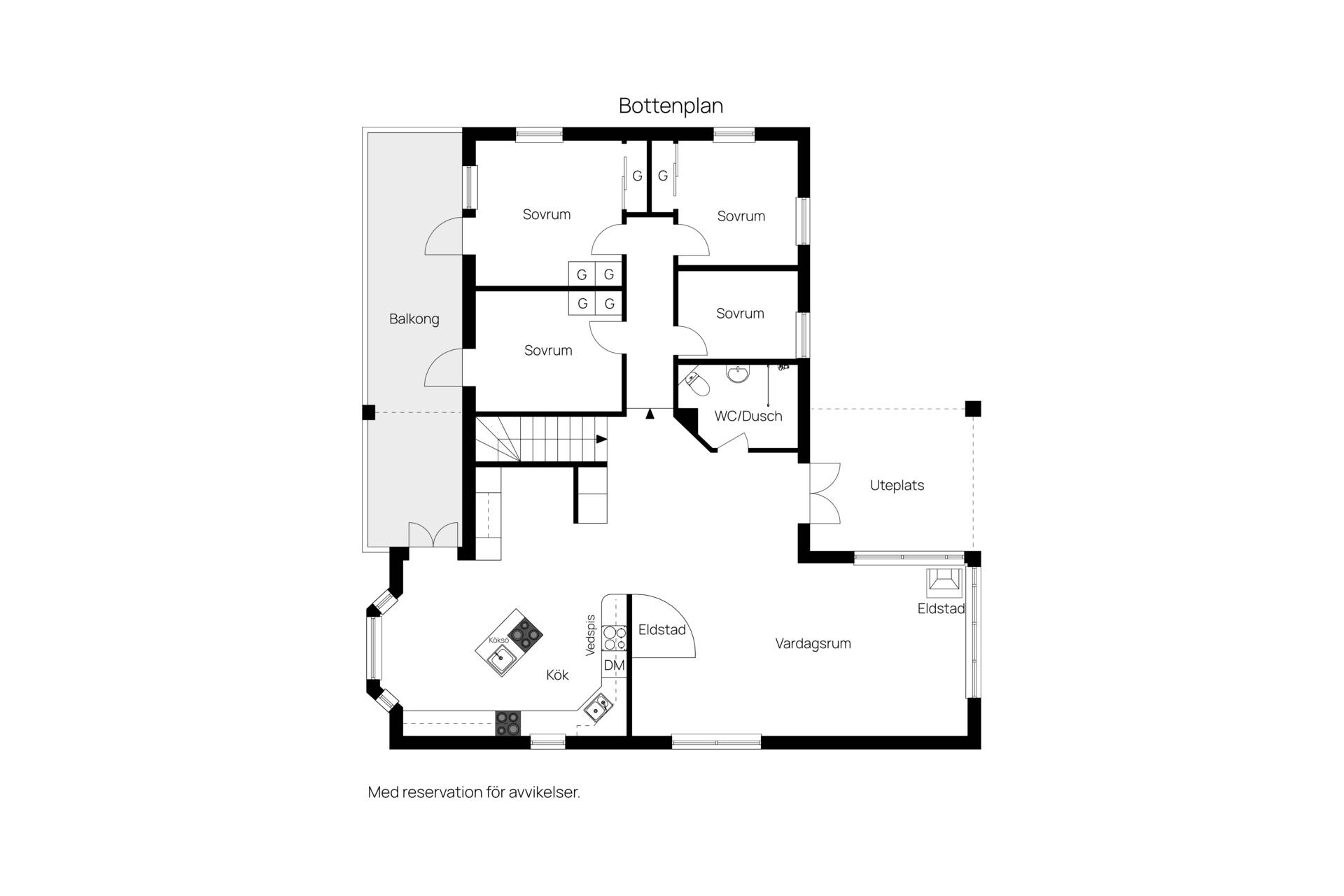 6 rum Villa på Bromsvägen 14 Nacka kommun - bild 41