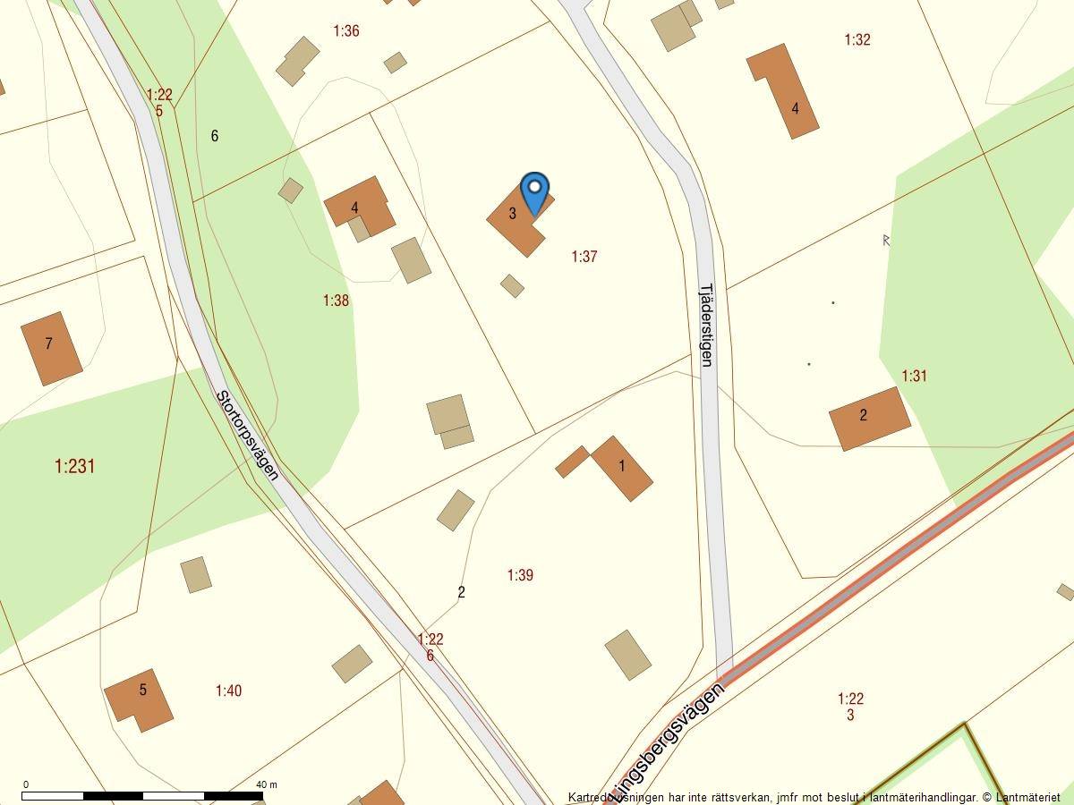 3 rum Villa på TJÄDERSTIGEN 3 Lingsberg Vallentuna kommun - bild 35