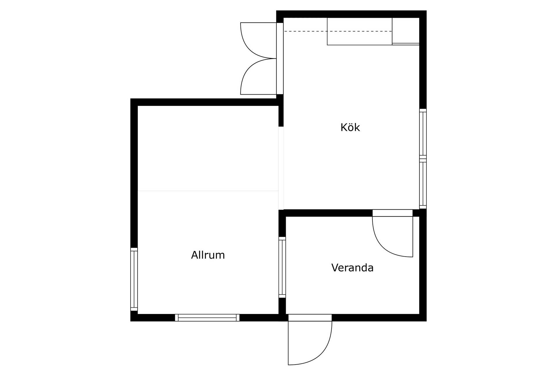 30 m² Fritidshus på Granbackens koloniområde - Allégatan Granbackens Koloniförening (D-området) Burlövs kommun - bild 20