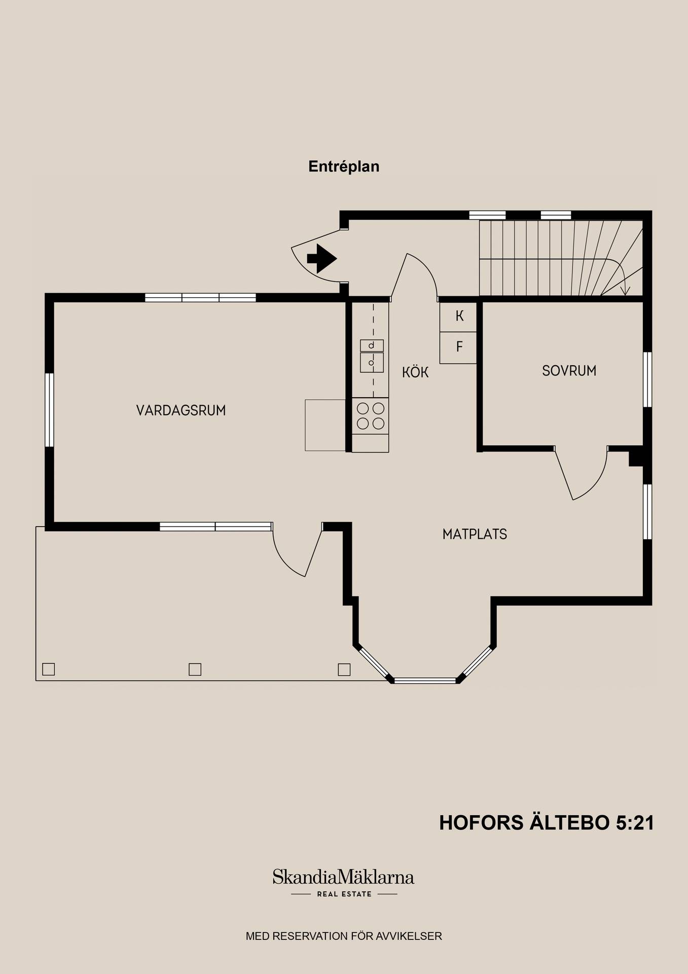 3 rum Villa på Erik-Mårs väg 14 Sotaskär Hofors kommun - bild 5