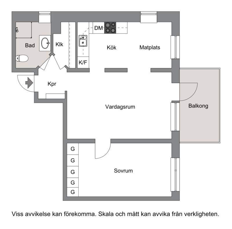 2 rum Lägenhet på Skolgatan 127C Öst På Stan Umeå kommun - bild 21