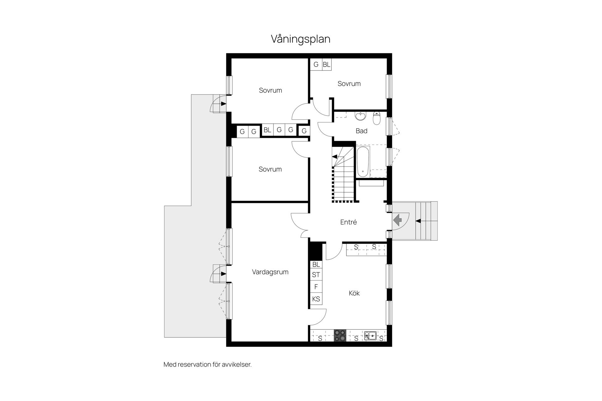 7 rum Villa på Elfströmsgatan 3 Hångers Ljungby kommun - bild 25