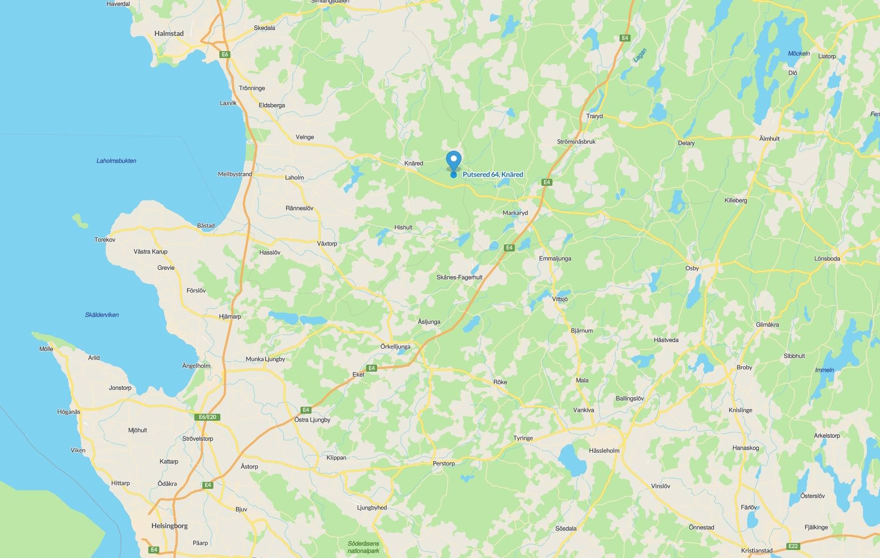 3 rum Vinterbonat fritidshus på "Skogsstugan" Putsered 64 Laholms kommun - bild 97
