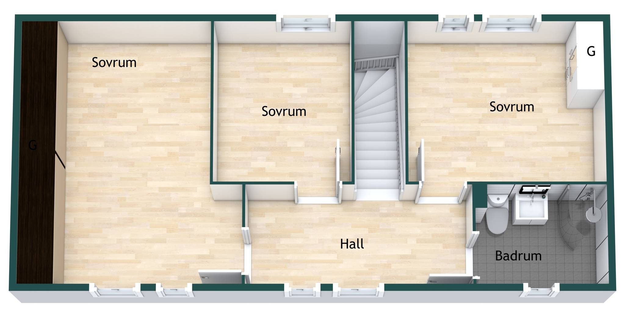 4 rum Villa på Vinbärsstigen 28 Håbo kommun - bild 24