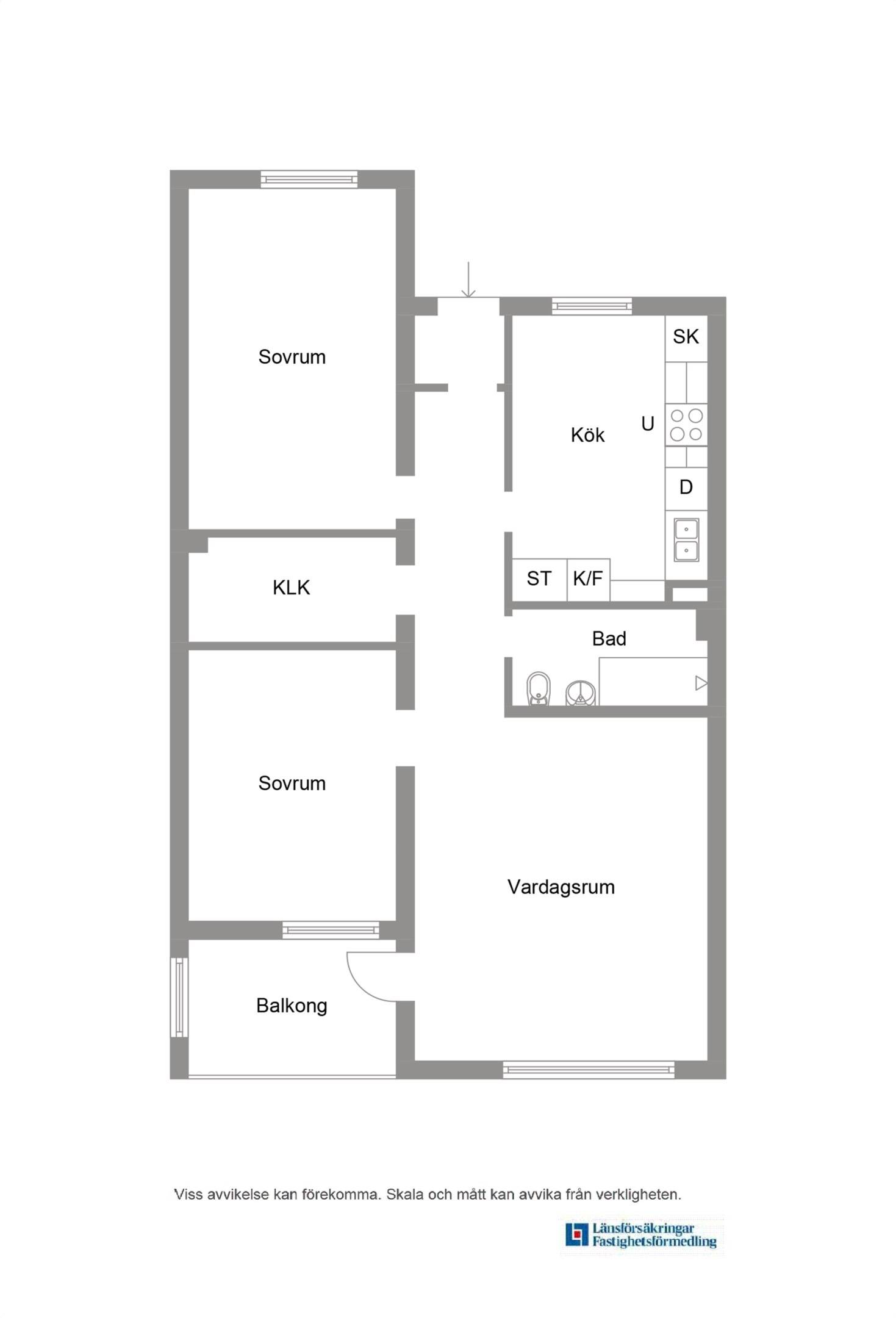 3 rum Lägenhet på Jakobsgatan 54 Pettersberg Västerås kommun - bild 26