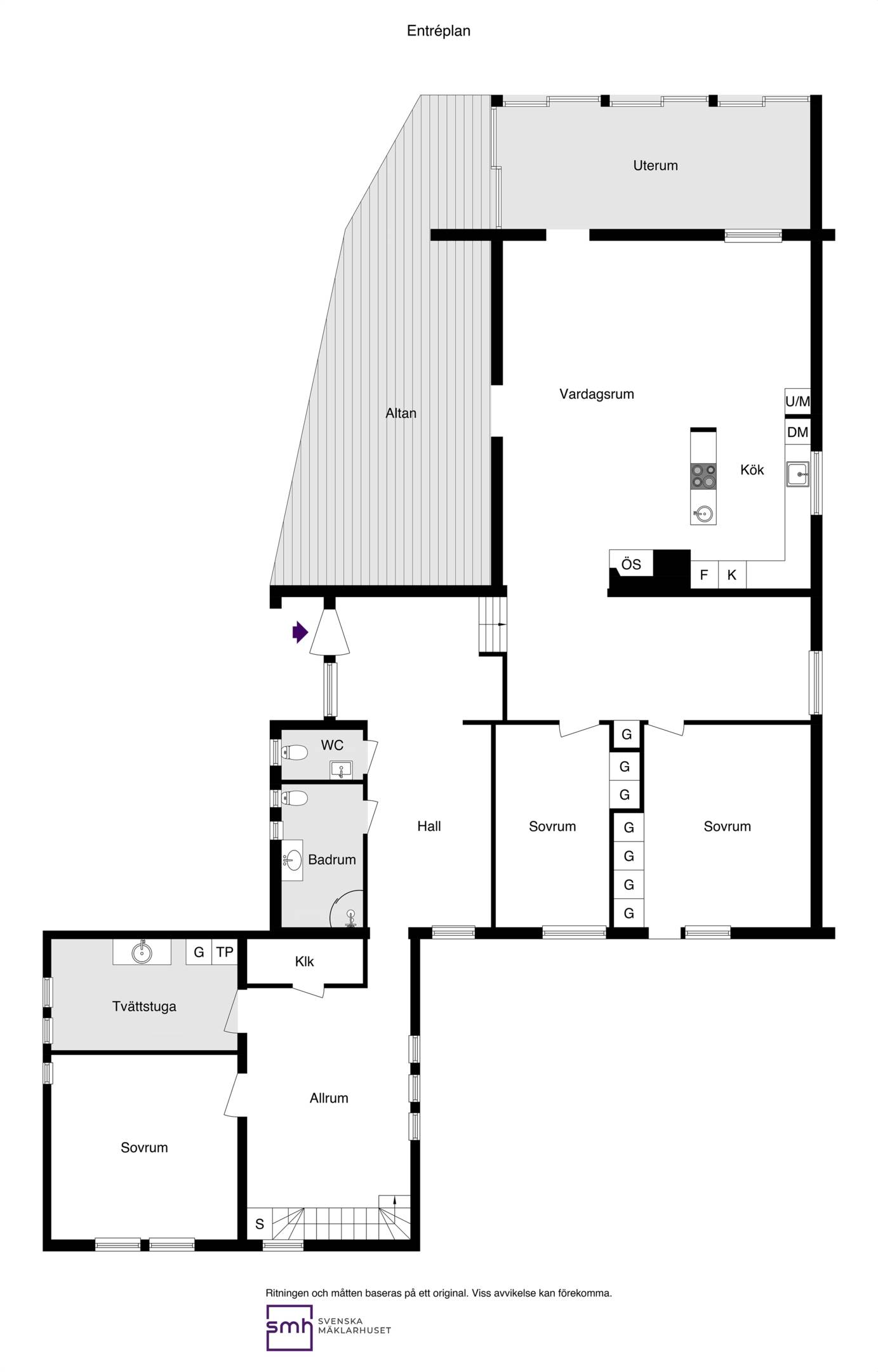 6 rum Villa på Vinbärsvägen 16 Fårdala Tyresö kommun - bild 6