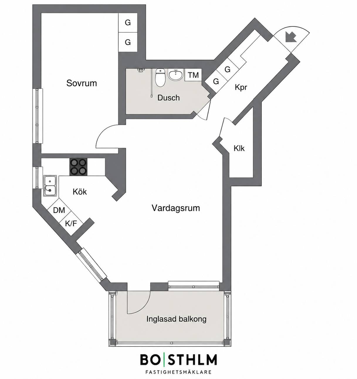 2 rum Lägenhet på Kungssätravägen 27B Sätra Stockholms kommun - bild 35
