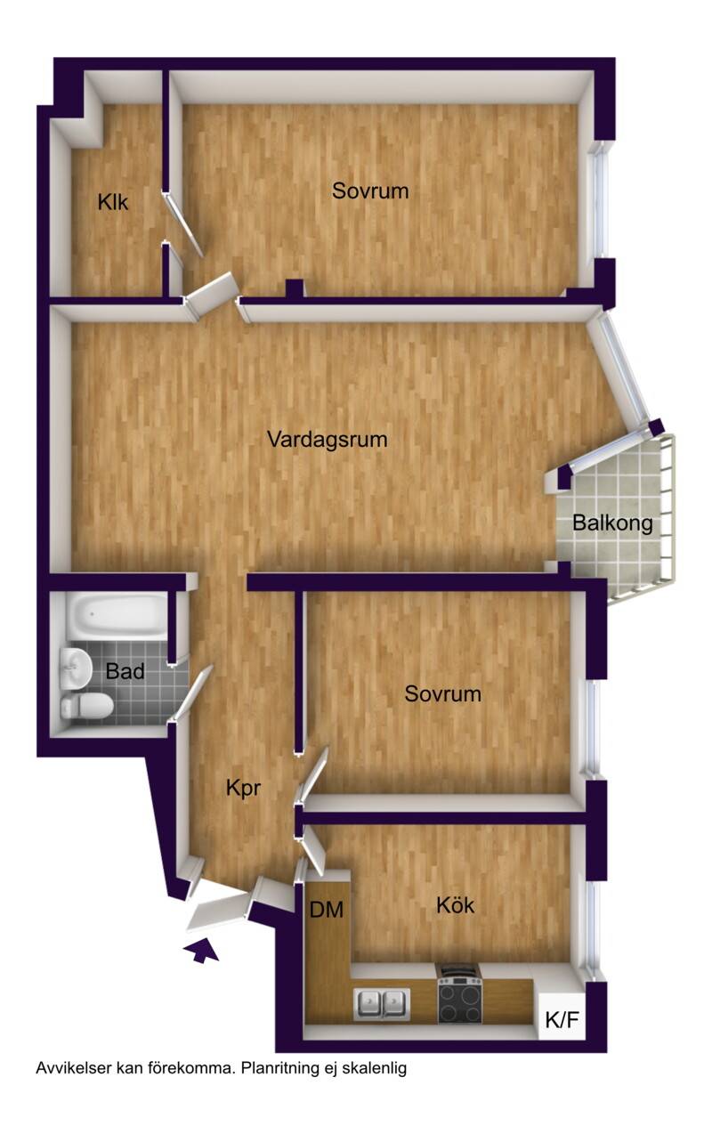 3 rum Lägenhet på Plankgatan 26 Norrköpings kommun - bild 16
