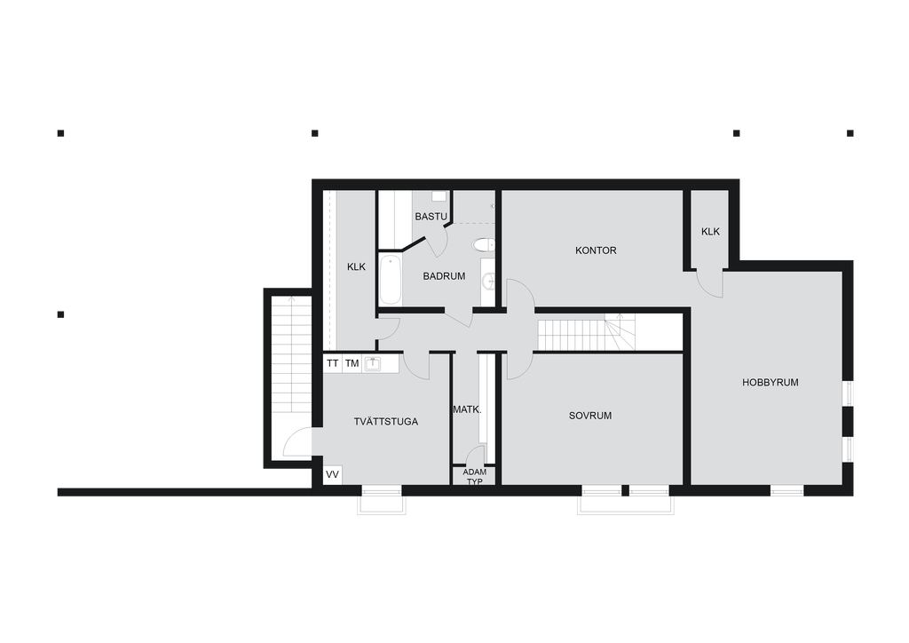 6 rum Villa på Fäbodvägen 10 Övre Tjärna Borlänge kommun - bild 42
