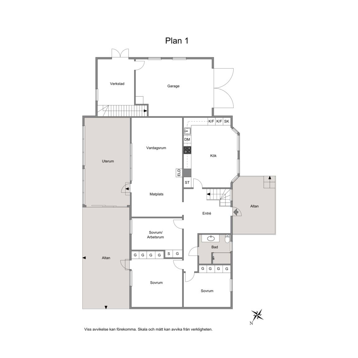 6 rum Villa på Vittsjövägen 9 Skånes Värsjö Örkelljunga kommun - bild 25