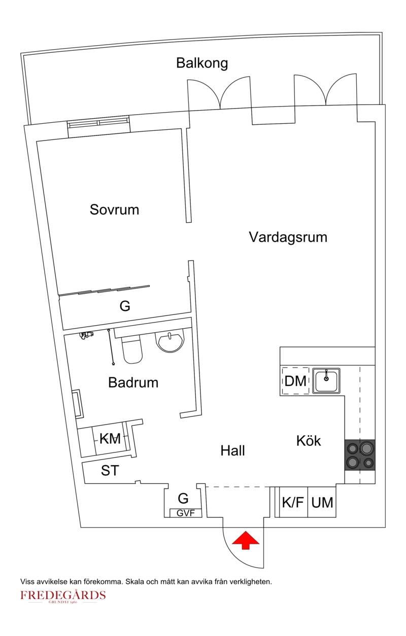2 rum Lägenhet på Melodislingan 38, 3 tr Sveakvarteren Stockholms kommun - bild 17