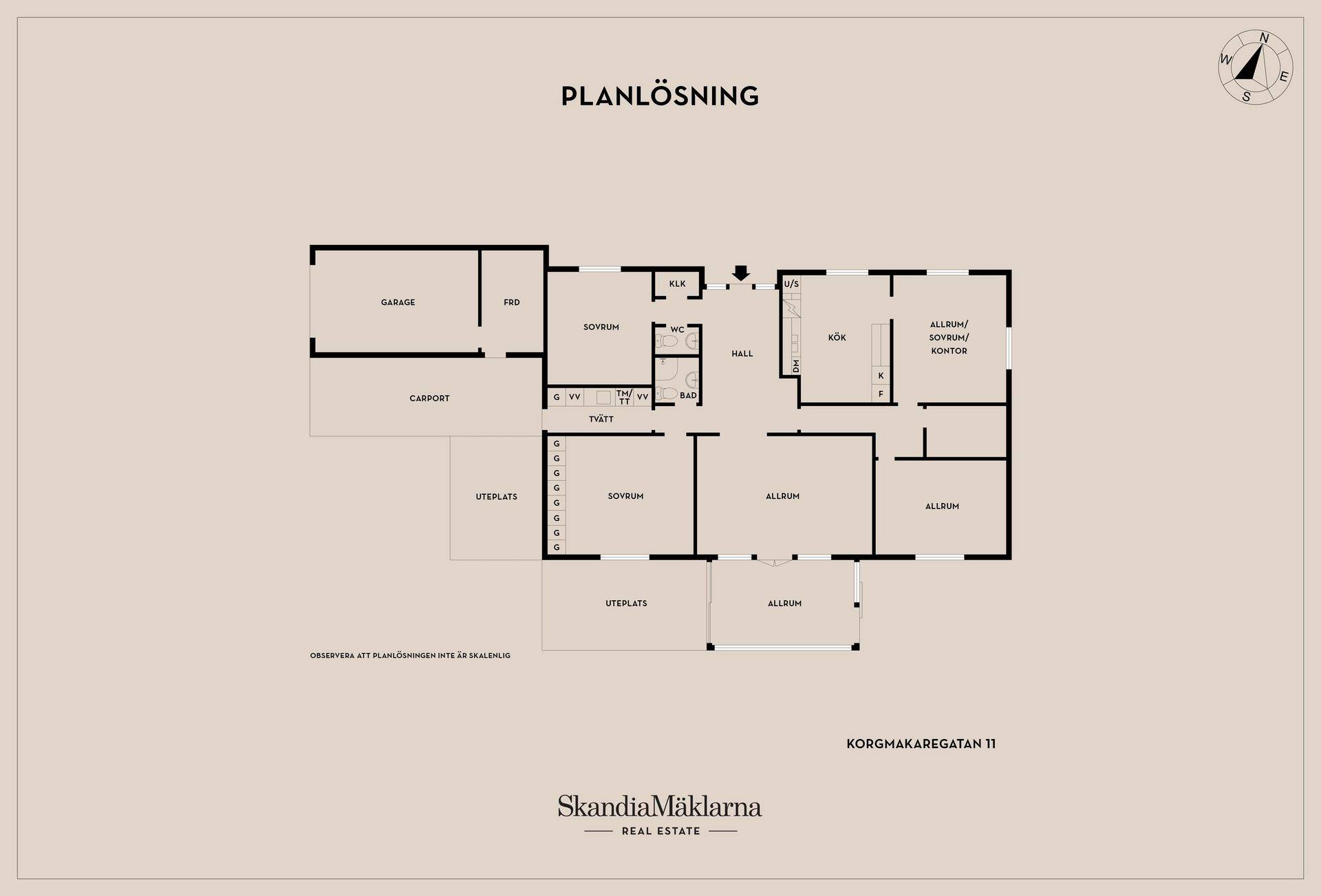 4 rum Villa på Korgmakaregatan 11 Väster Klippans kommun - bild 21