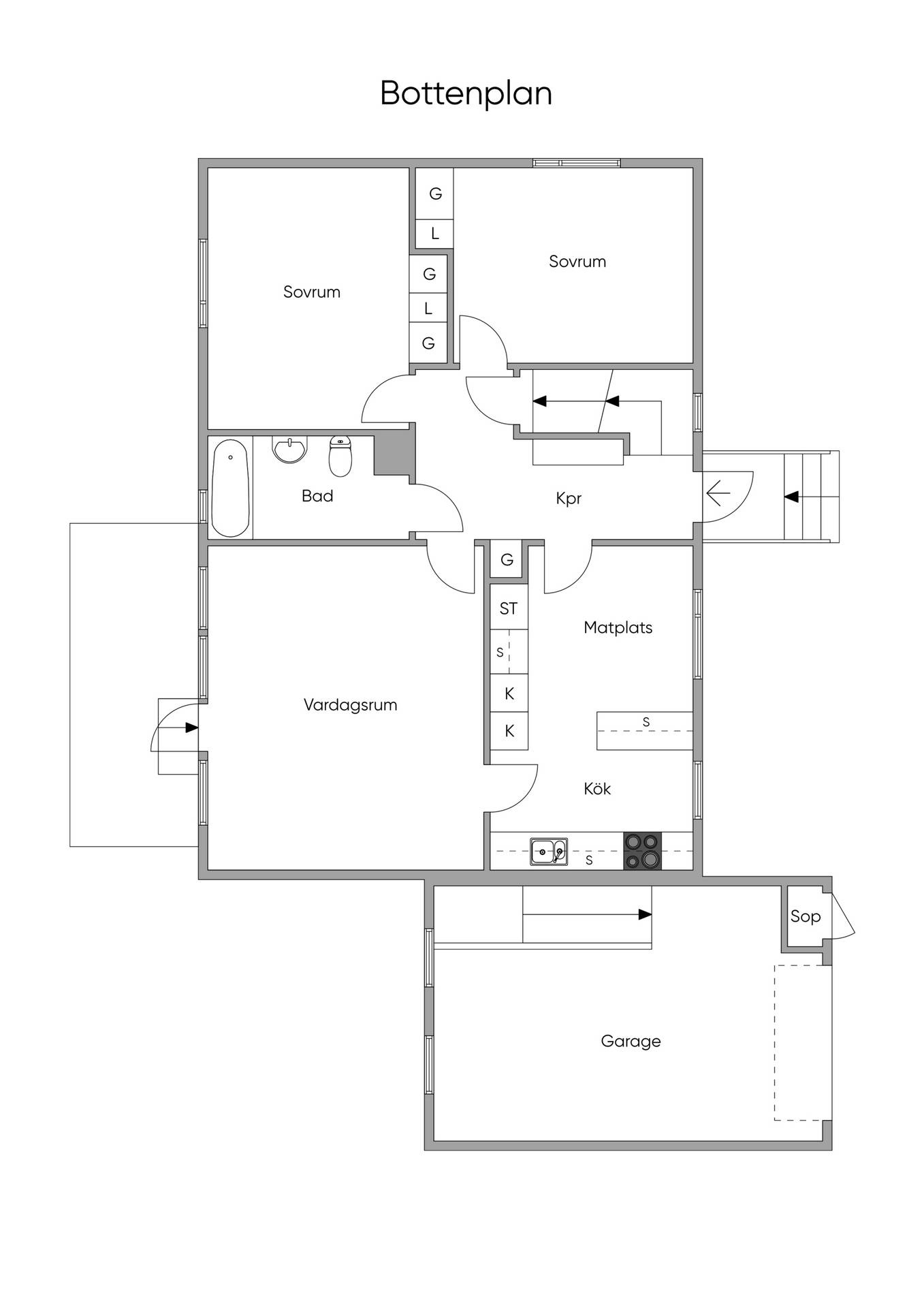 5 rum Villa på Tunvägen 4 Domsjö Örnsköldsviks kommun - bild 29