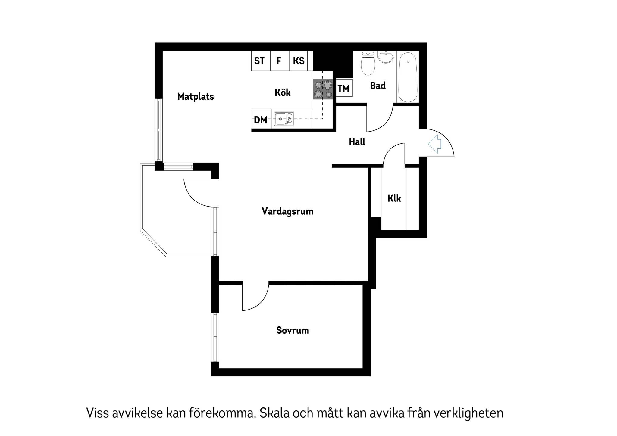 2 rum Lägenhet på Mjölnerbacken 65 Rissne Sundbybergs kommun - bild 25