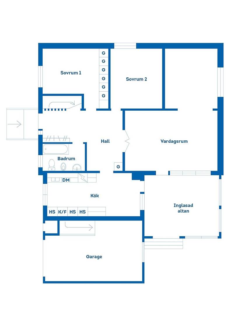 6 rum Villa på Barnegatan 5 Vara Vara kommun - bild 30