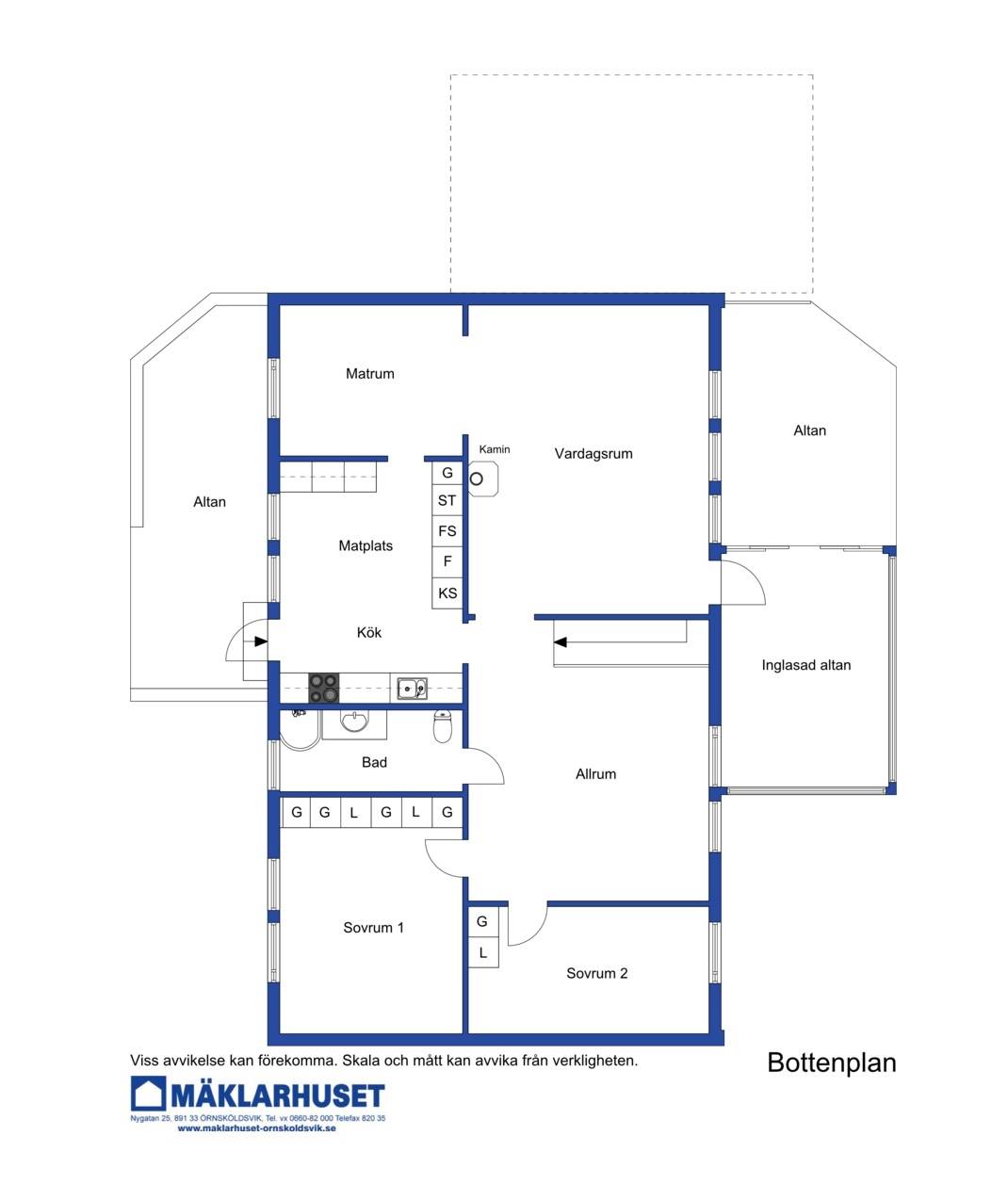 7 rum Villa på Beckastigen 2 Domsjö Örnsköldsviks kommun - bild 13