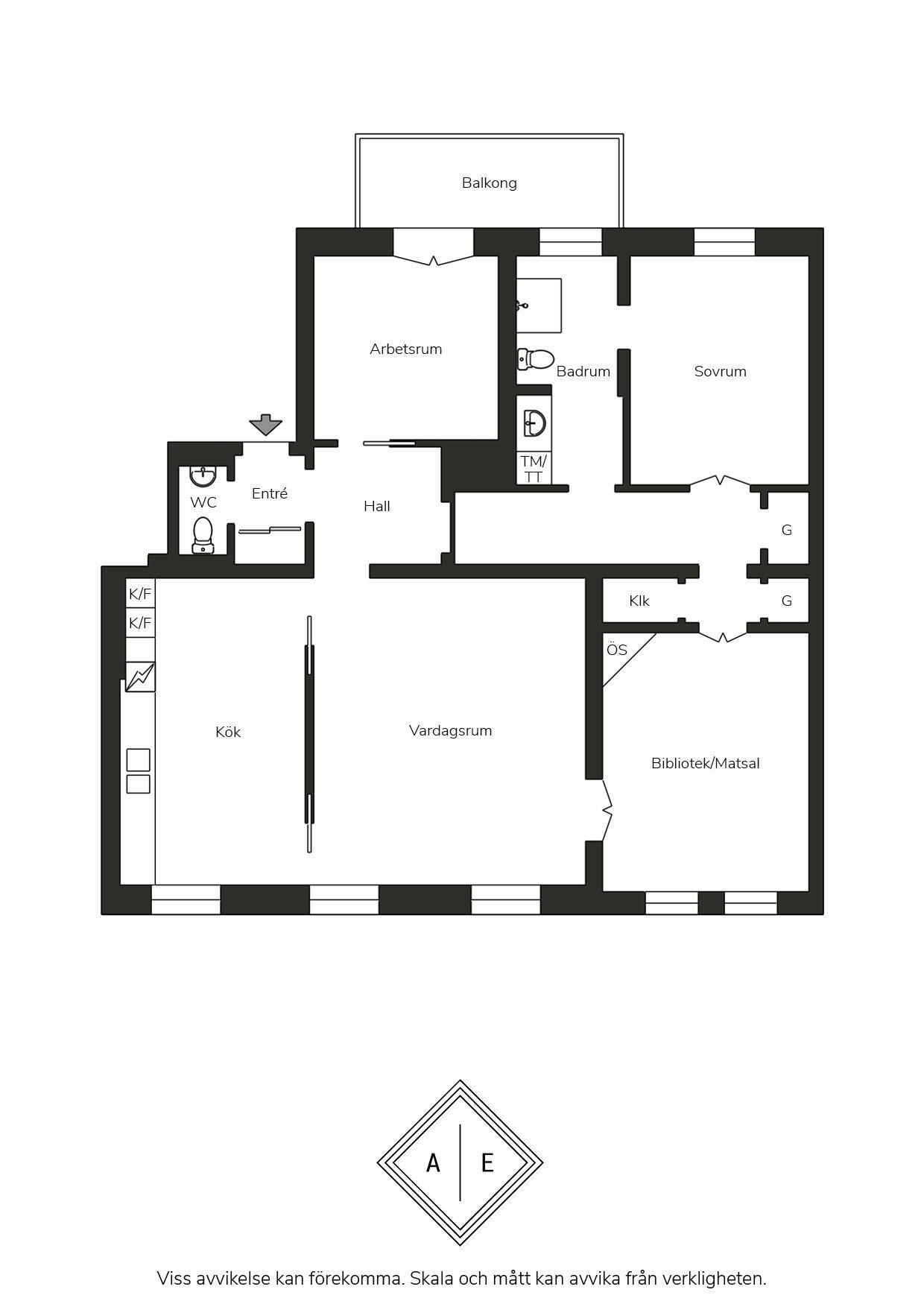 4 rum Lägenhet på Holländargatan 29 Vasastan Stockholms kommun - bild 19