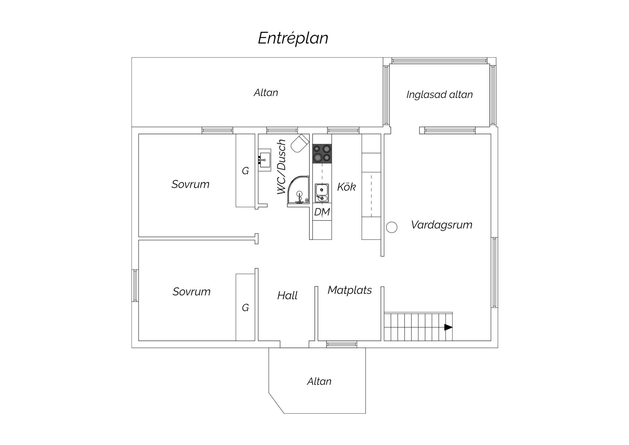 3 rum Villa på Västra Trädgårdsvägen 62 Sörby Gävle kommun - bild 41