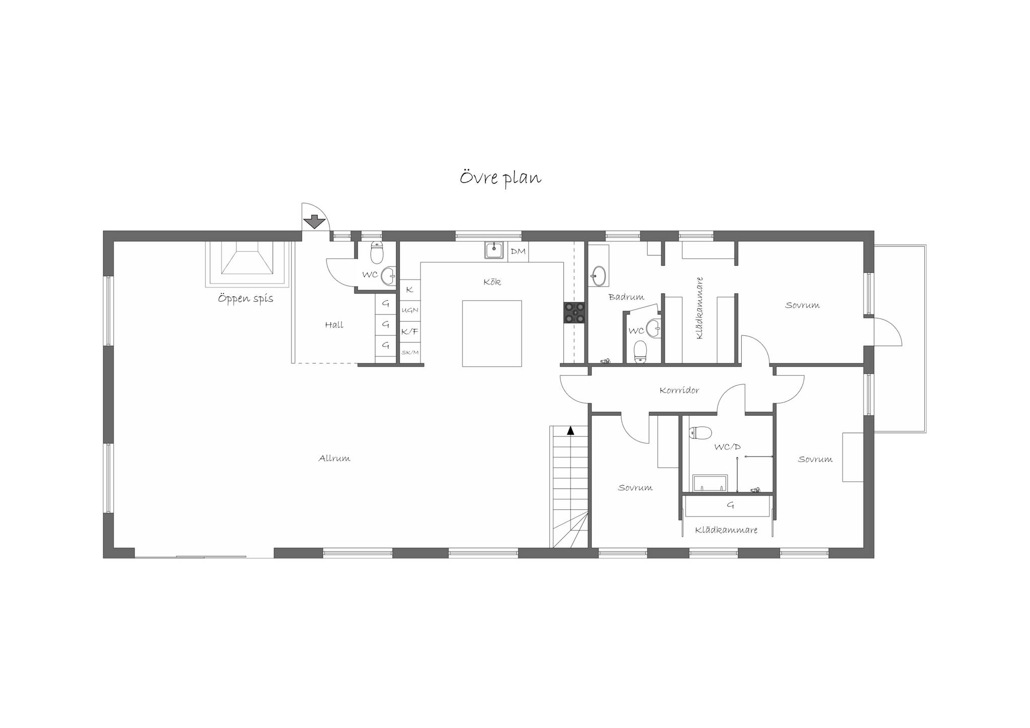 7 rum Villa på Sveastigen 9 Djursholm Danderyds kommun - bild 52