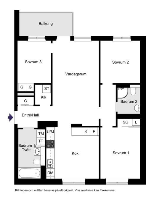 4 rum Lägenhet på Tomtebobarnens Gata 7, 1 tr. Bromma / Annedal Stockholms kommun - bild 18