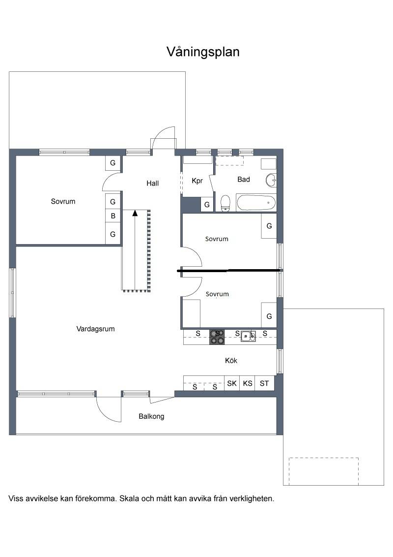 7 rum Villa på Sunnerbogatan 31 Backsippan Älmhults kommun - bild 27