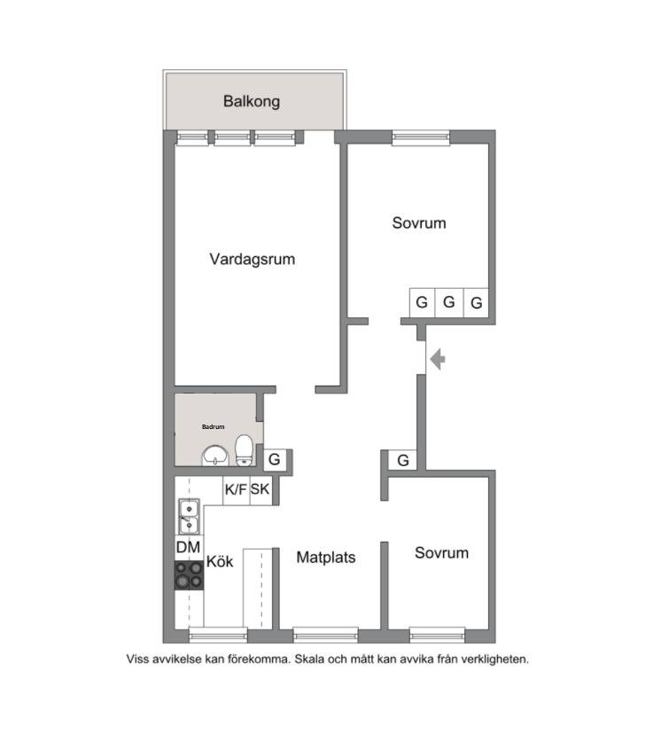3 rum Lägenhet på Ribbings väg 6B Edsberg Sollentuna kommun - bild 20