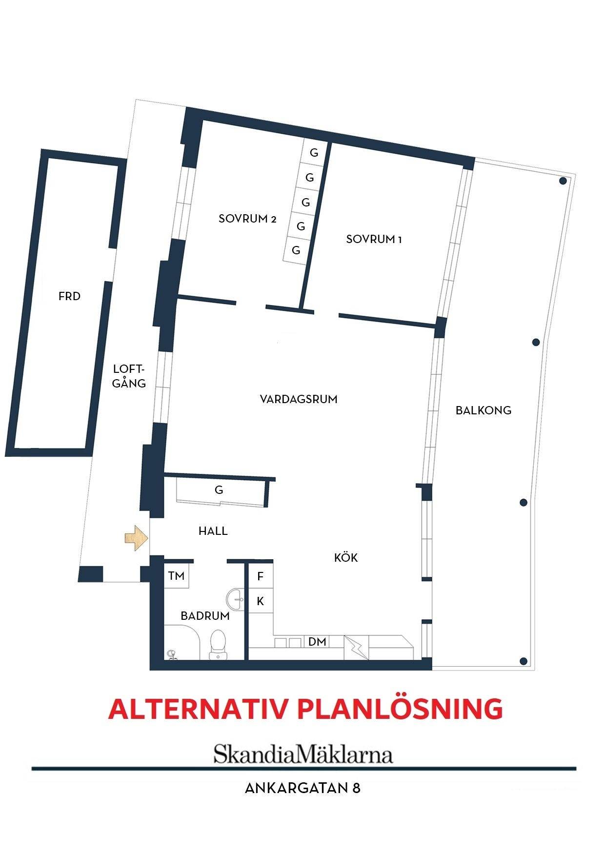 3 rum Lägenhet på Ankargatan 8 Västerås kommun - bild 29
