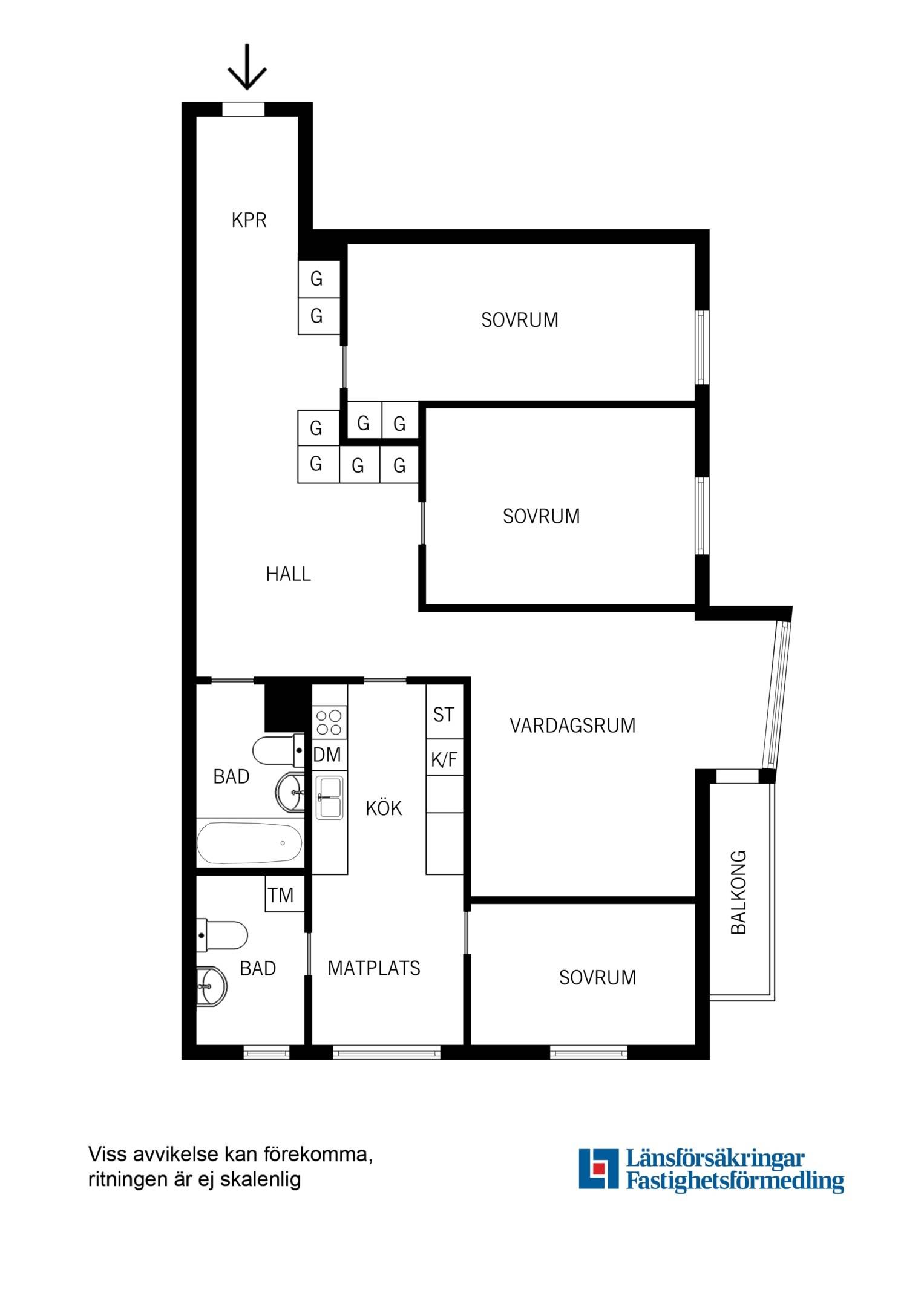 4 rum Lägenhet på Fjärdholmsgränd 9B Vårberg Stockholms kommun - bild 23