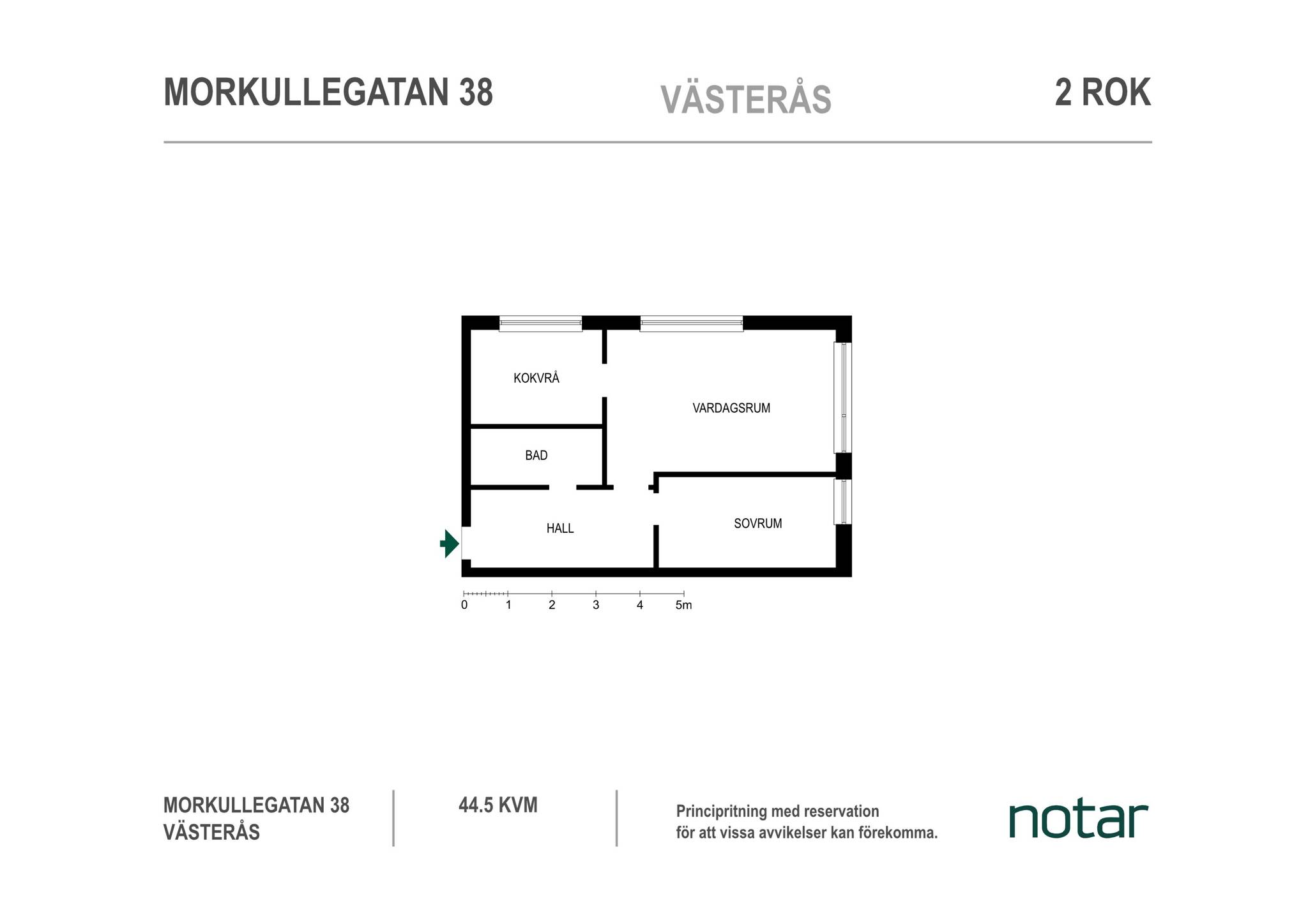 2 rum Lägenhet på Morkullegatan 38 Råby Västerås kommun - bild 17