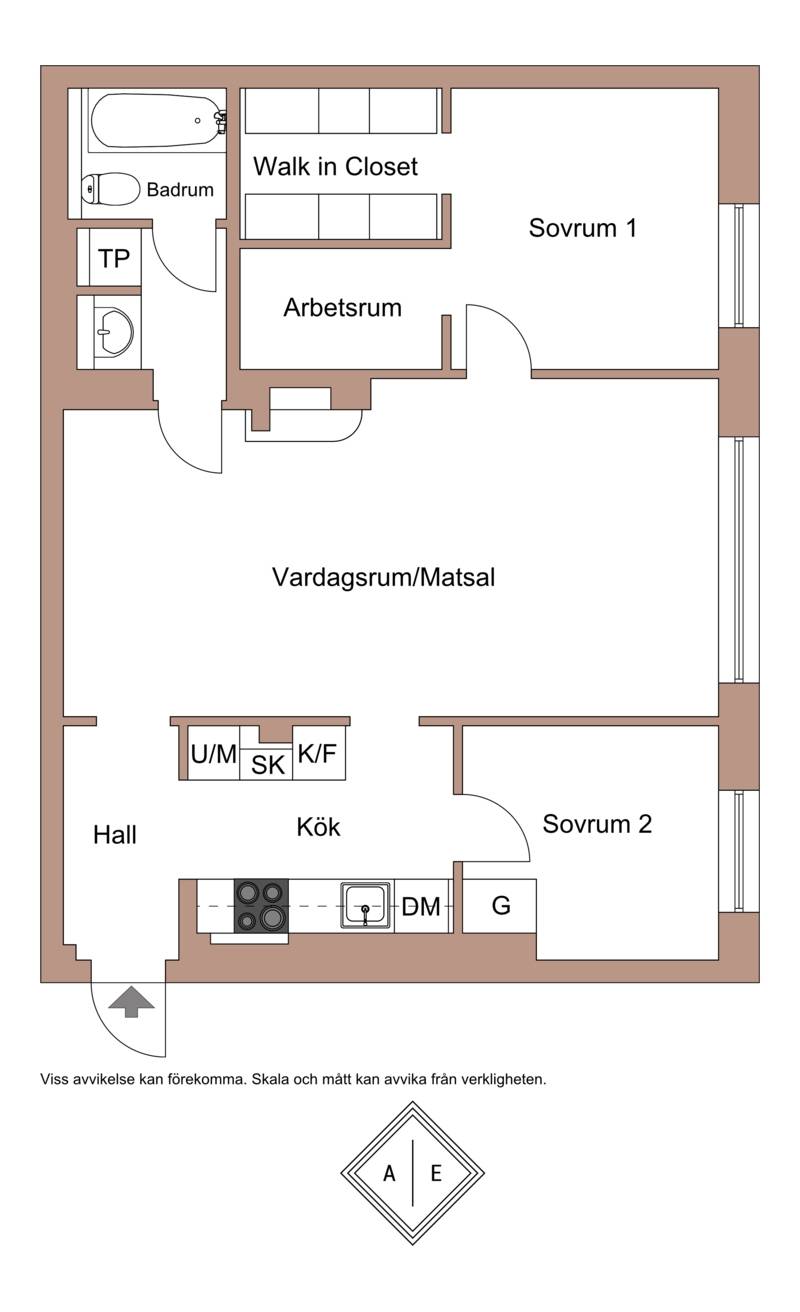 3 rum Lägenhet på Sysslomansgatan 24 Kungsholmen/ Fridhemsplan Stockholms kommun - bild 55