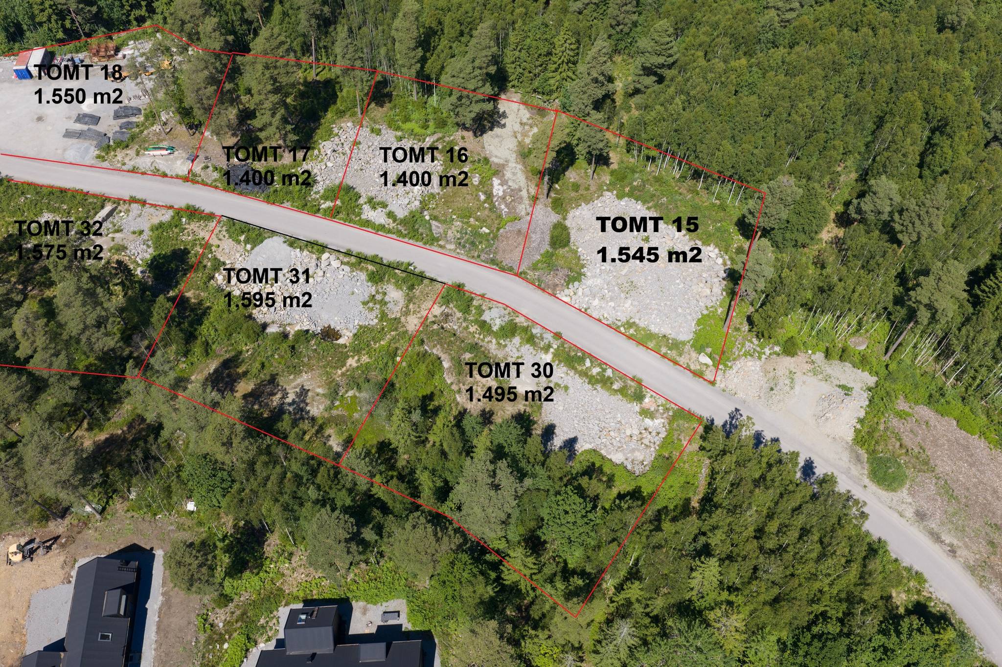 Tomt på Granlyckevägen m.fl. Vettekulla Karlshamns kommun - bild 6