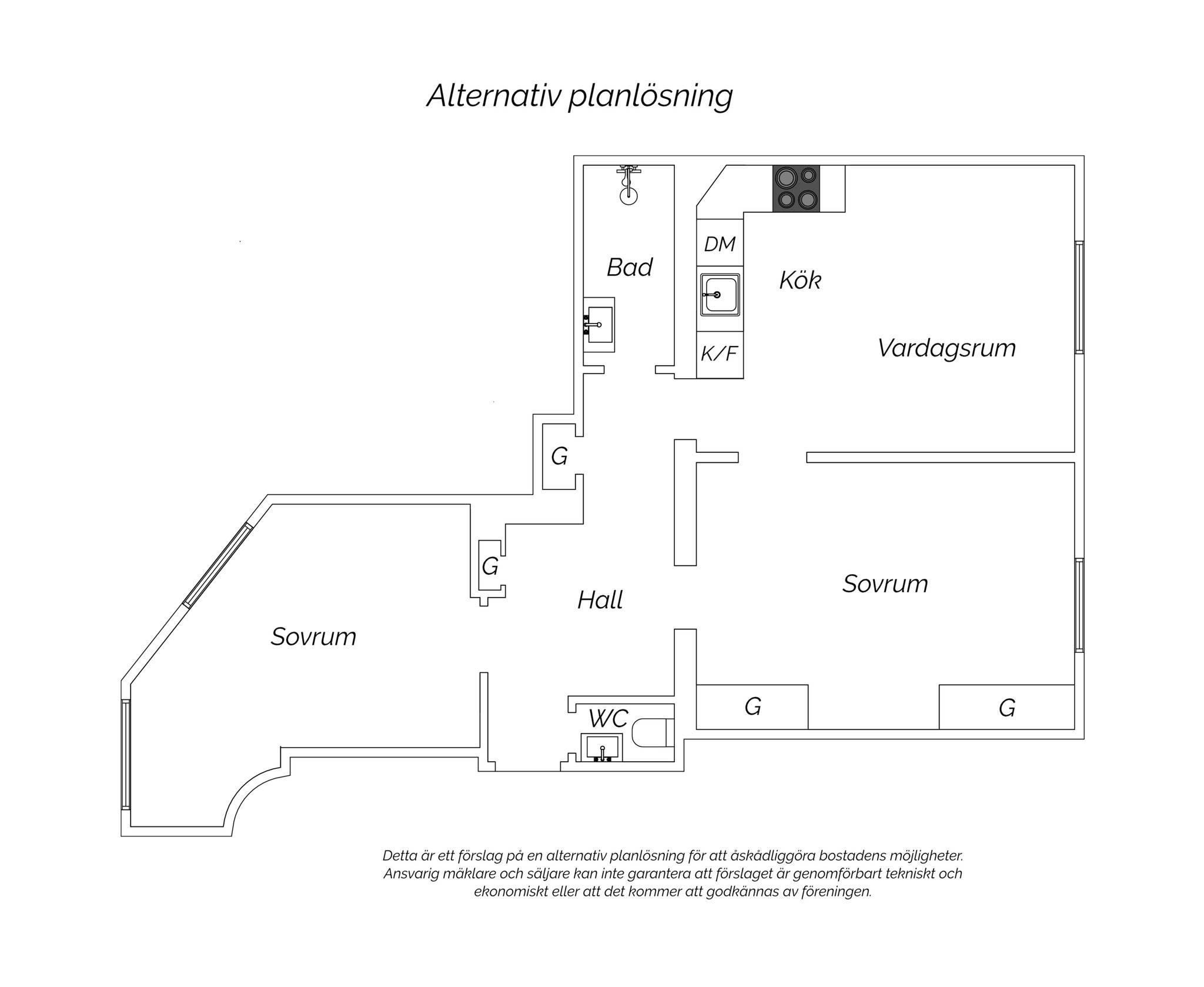 2 rum Lägenhet på Holländargatan 33 Vasastan Stockholms kommun - bild 22