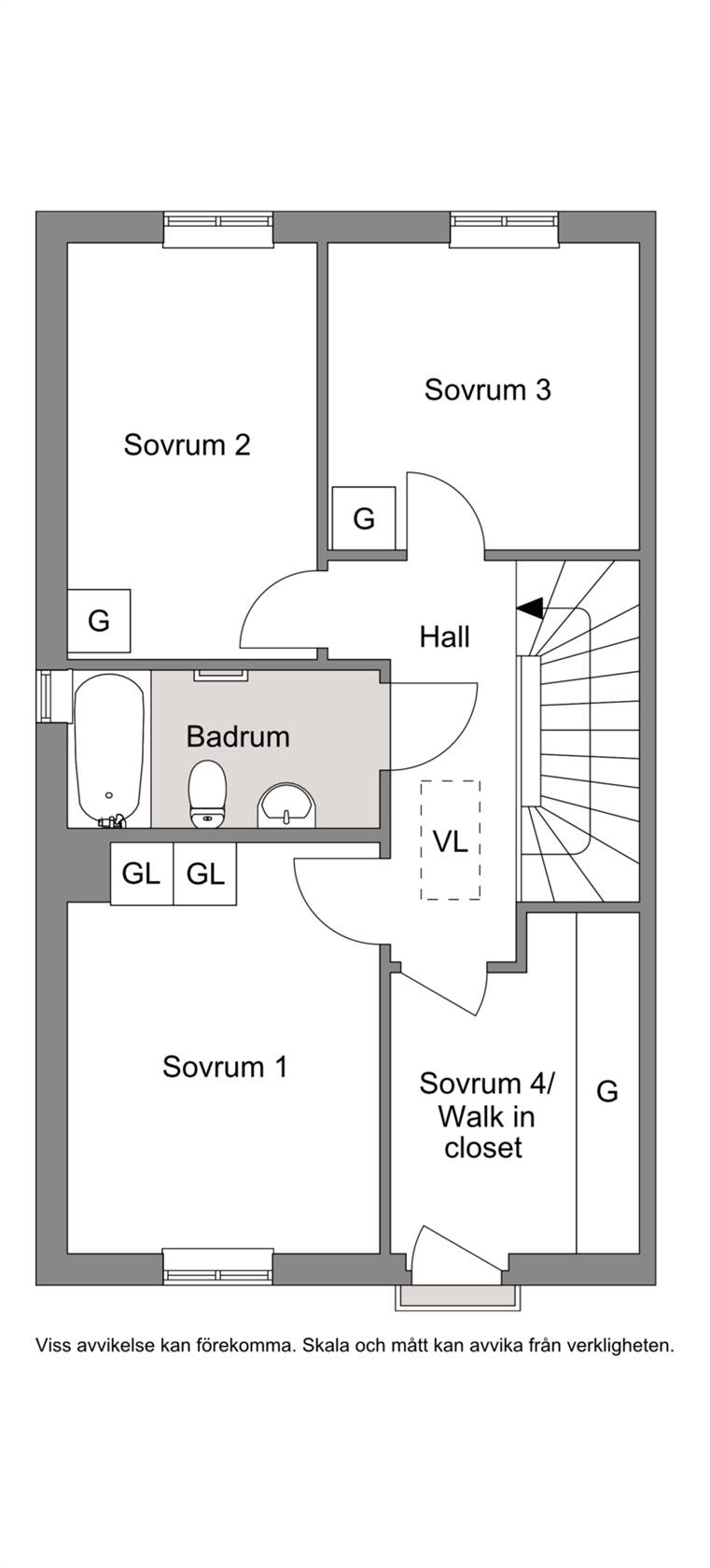 5 rum Radhus på Gyllenstiernas Allé 66 Steninge Slottsby Sigtuna kommun - bild 25