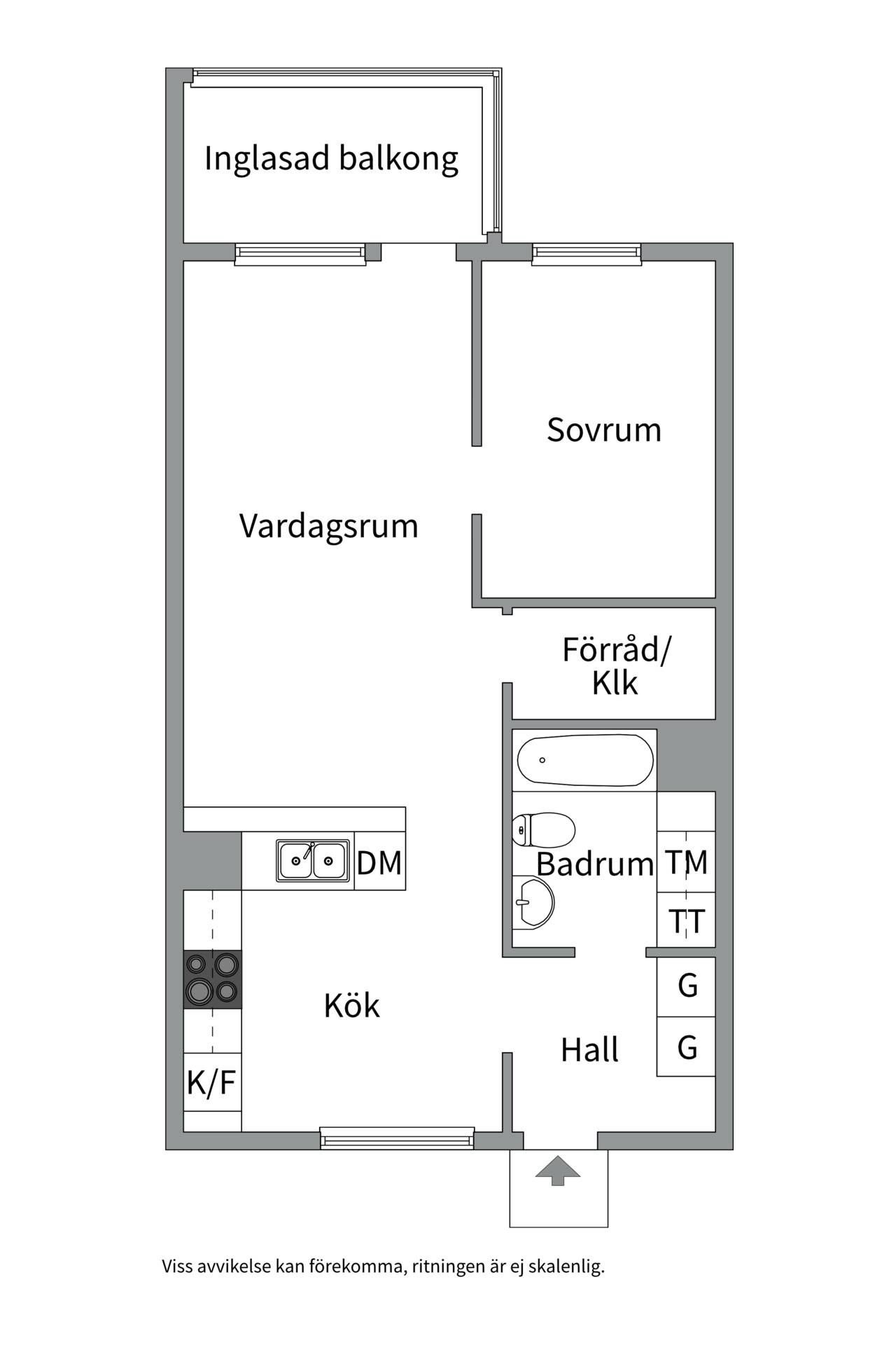 2 rum Lägenhet på Barbro Alvings gata 23 Fruängen Stockholms kommun - bild 17