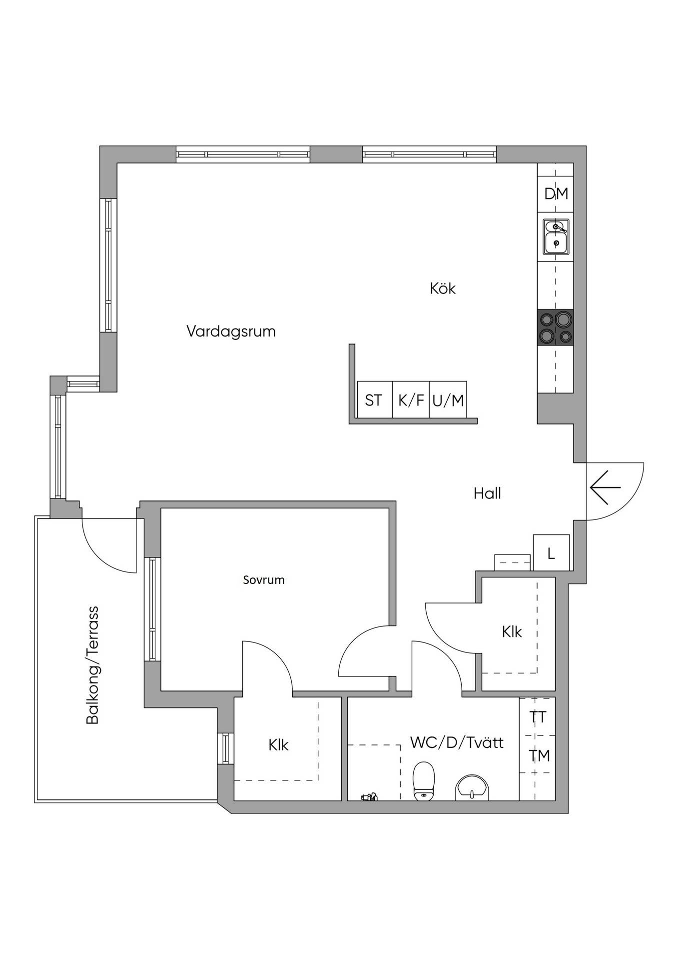 2 rum Lägenhet på Bangårdsgatan 7 Centralt Norrtälje kommun - bild 28