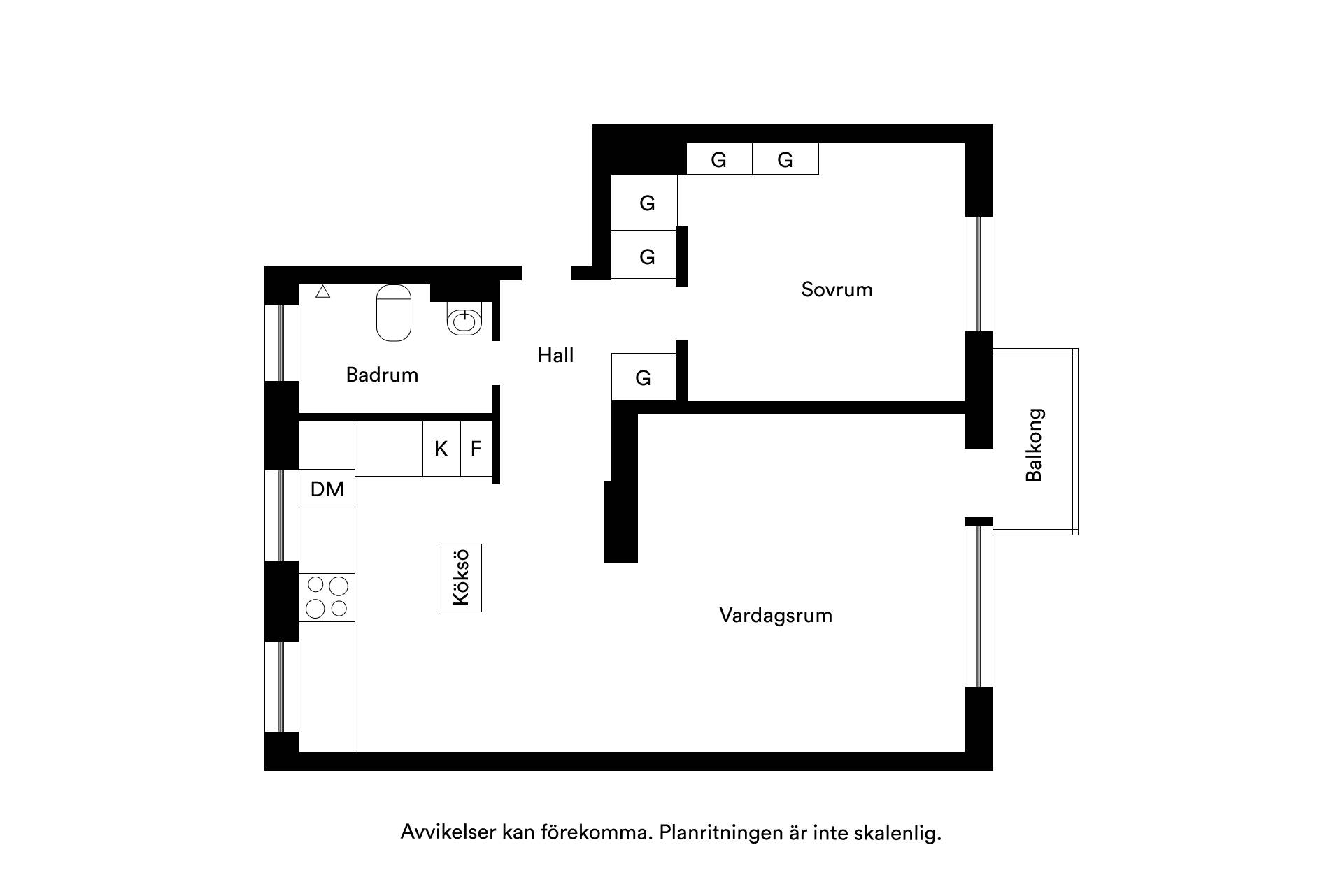 2 rum Lägenhet på Hallebergsvägen 40 Traneberg Stockholms kommun - bild 29